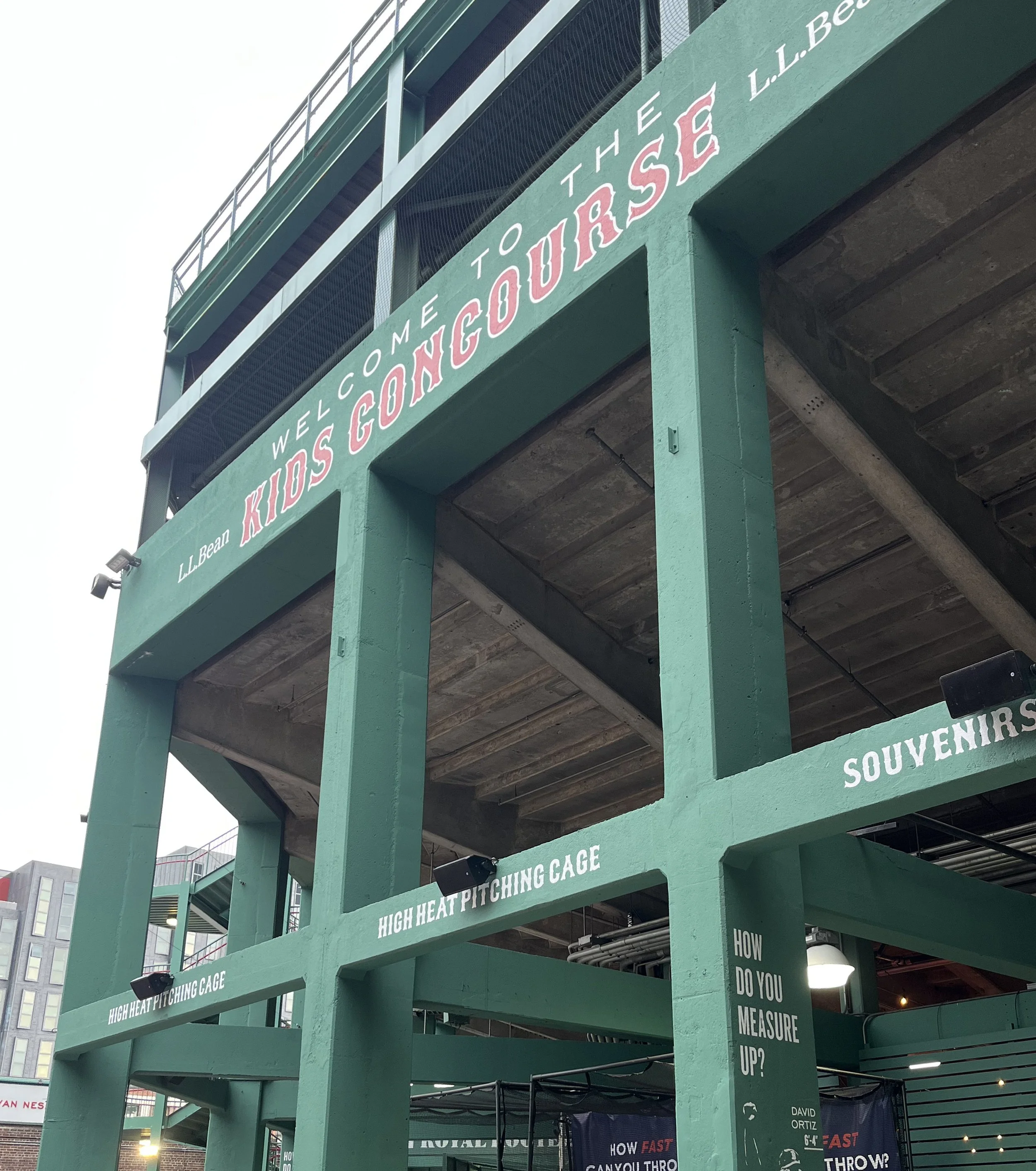 Kids Concourse - painted for Brian Zink Art Services at Fenway Park