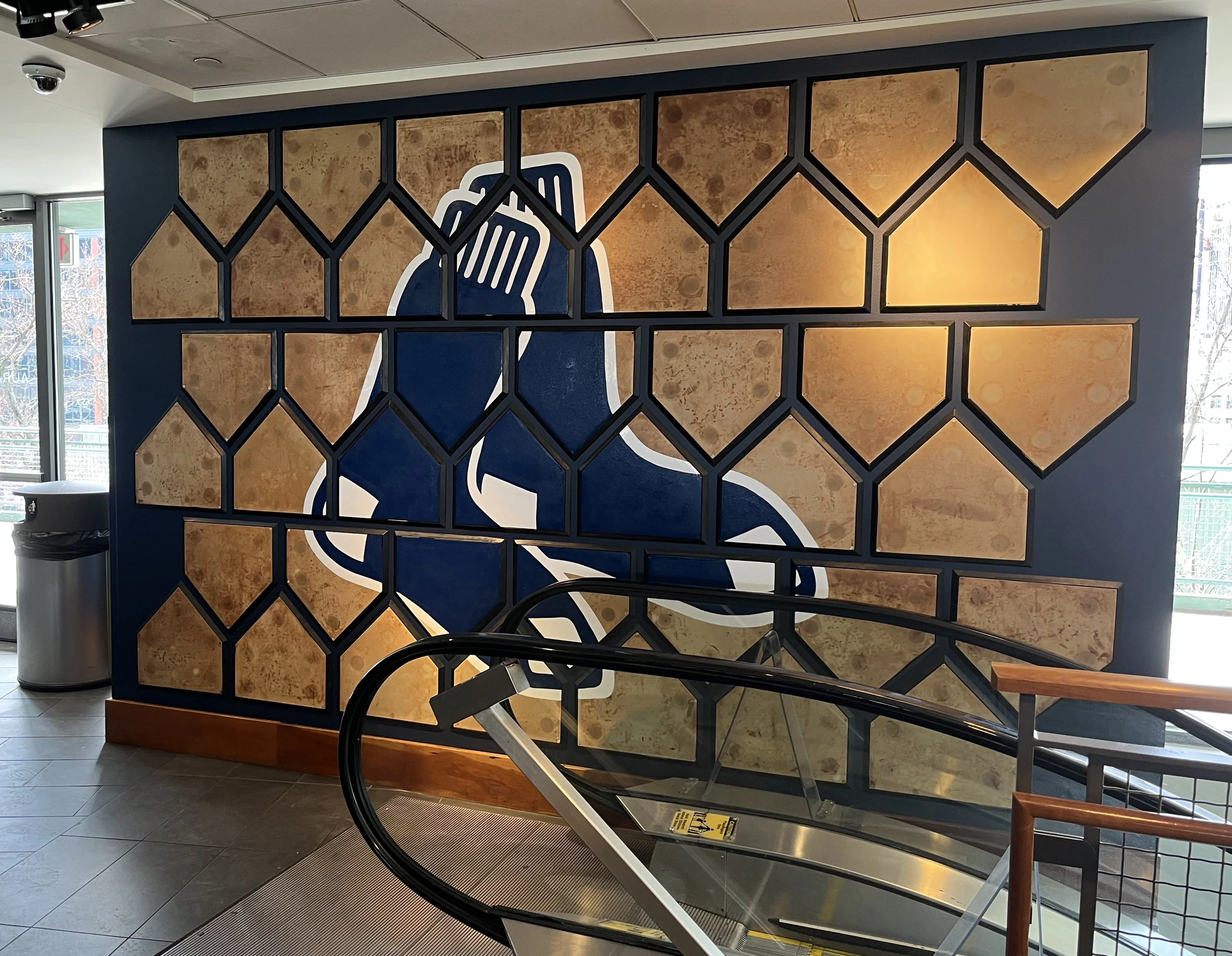 Aura Club - painted for Brian Zink Art Services at Fenway Park