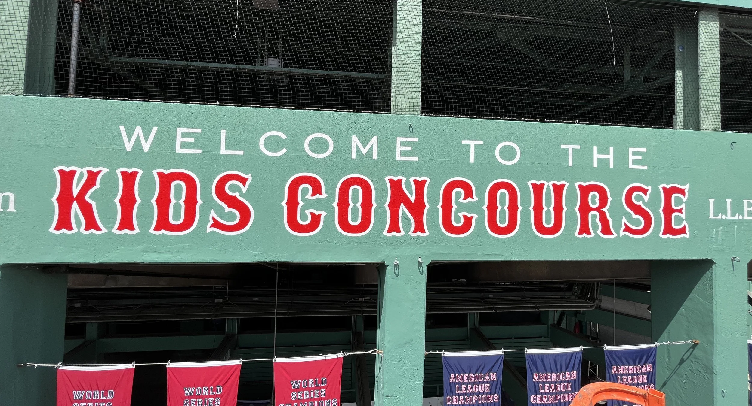 Kids Concourse - painted for Brian Zink Art Services at Fenway Park
