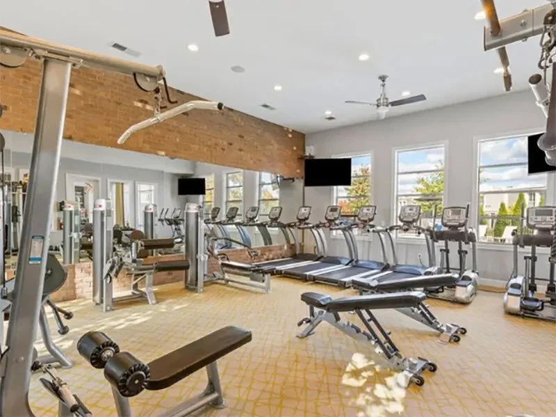 Sweat in style&mdash;work out any time in our fully equipped fitness center or along the Olentangy Trail.