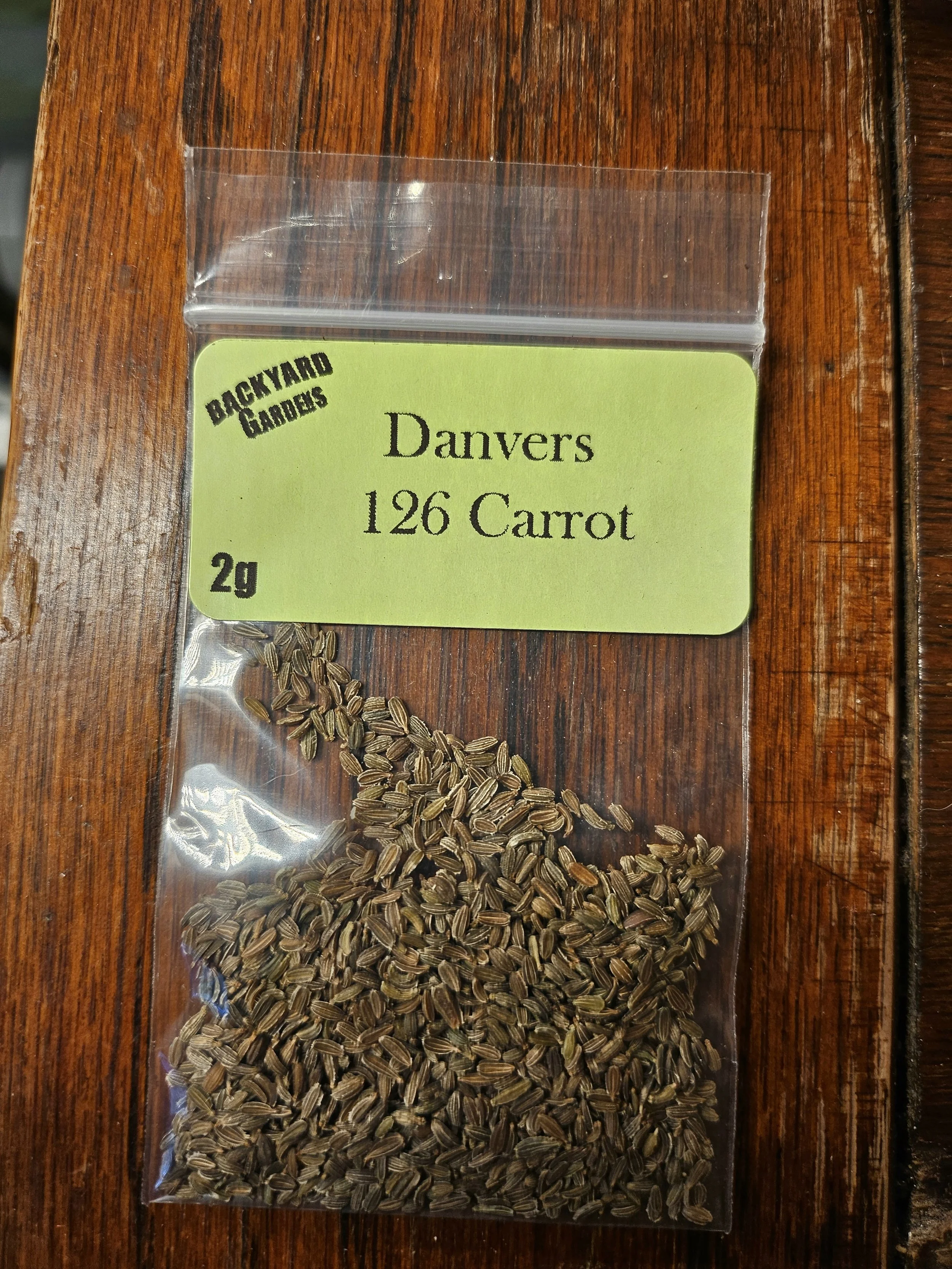 danvers carrot seeds