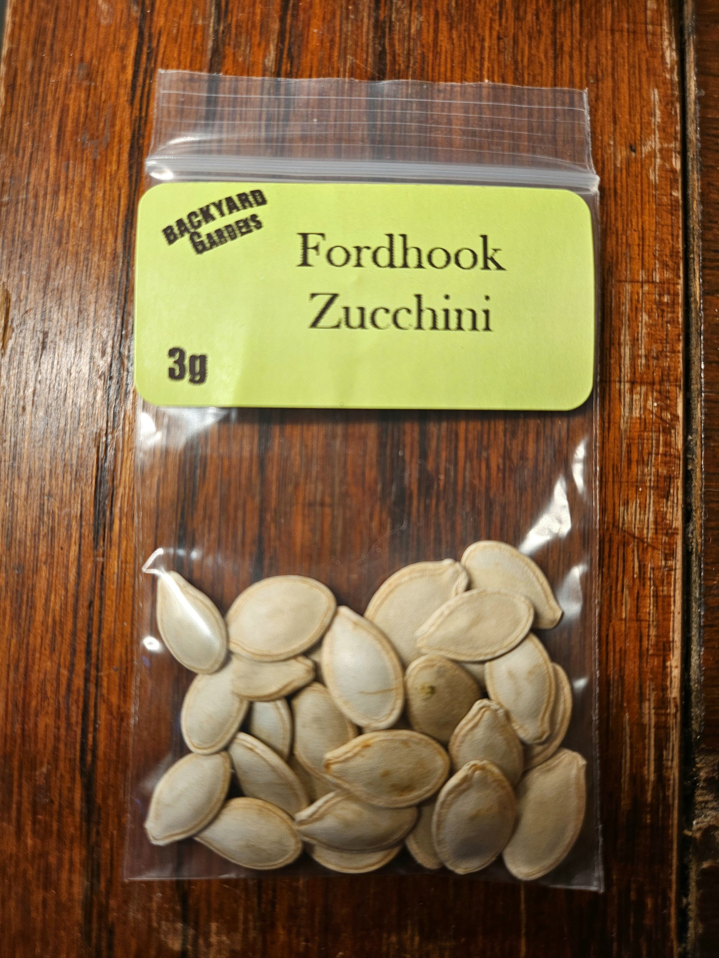 Fordhook Zucchini seeds