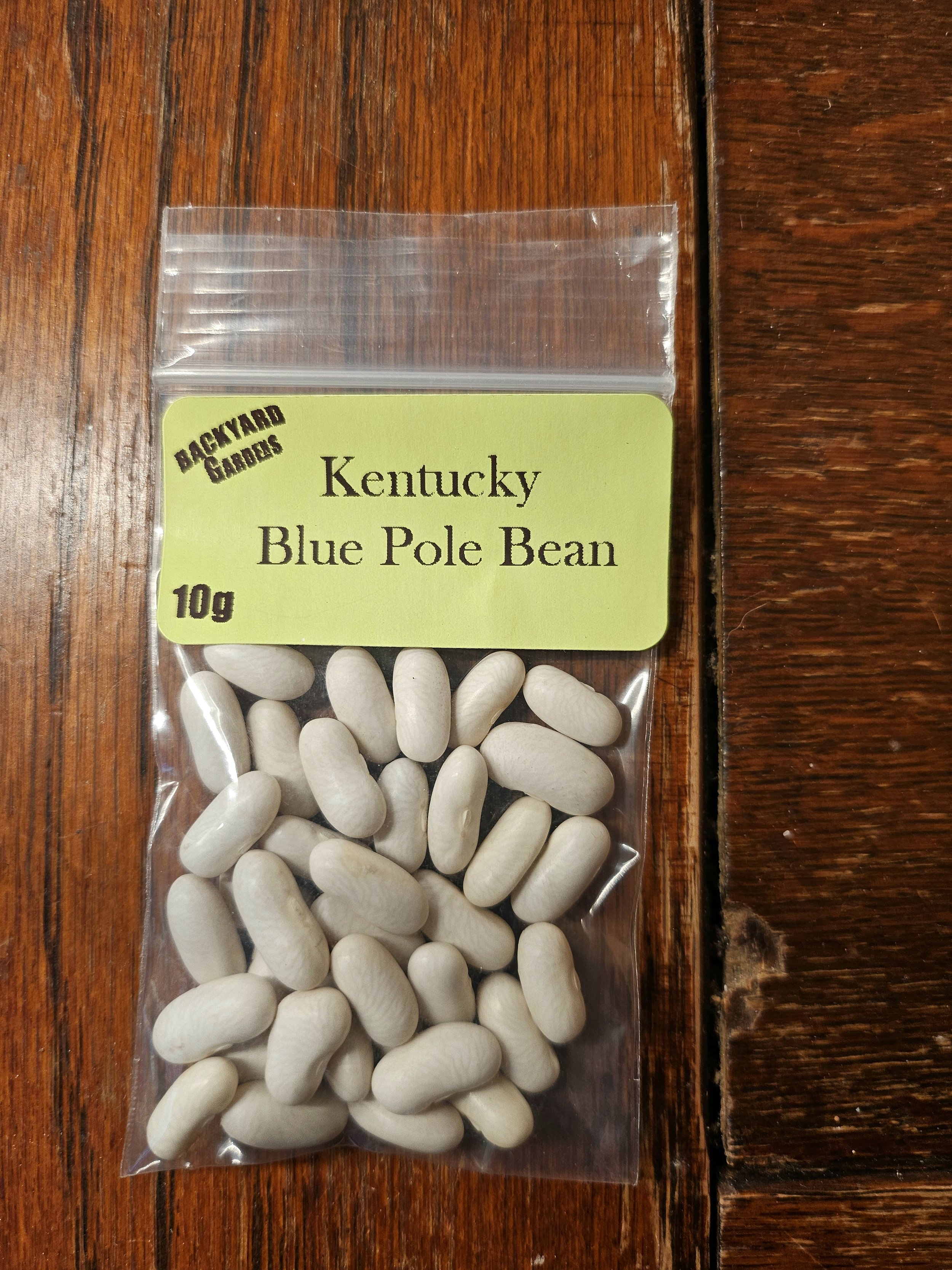 Kentucky Blue Pole Bean Seeds