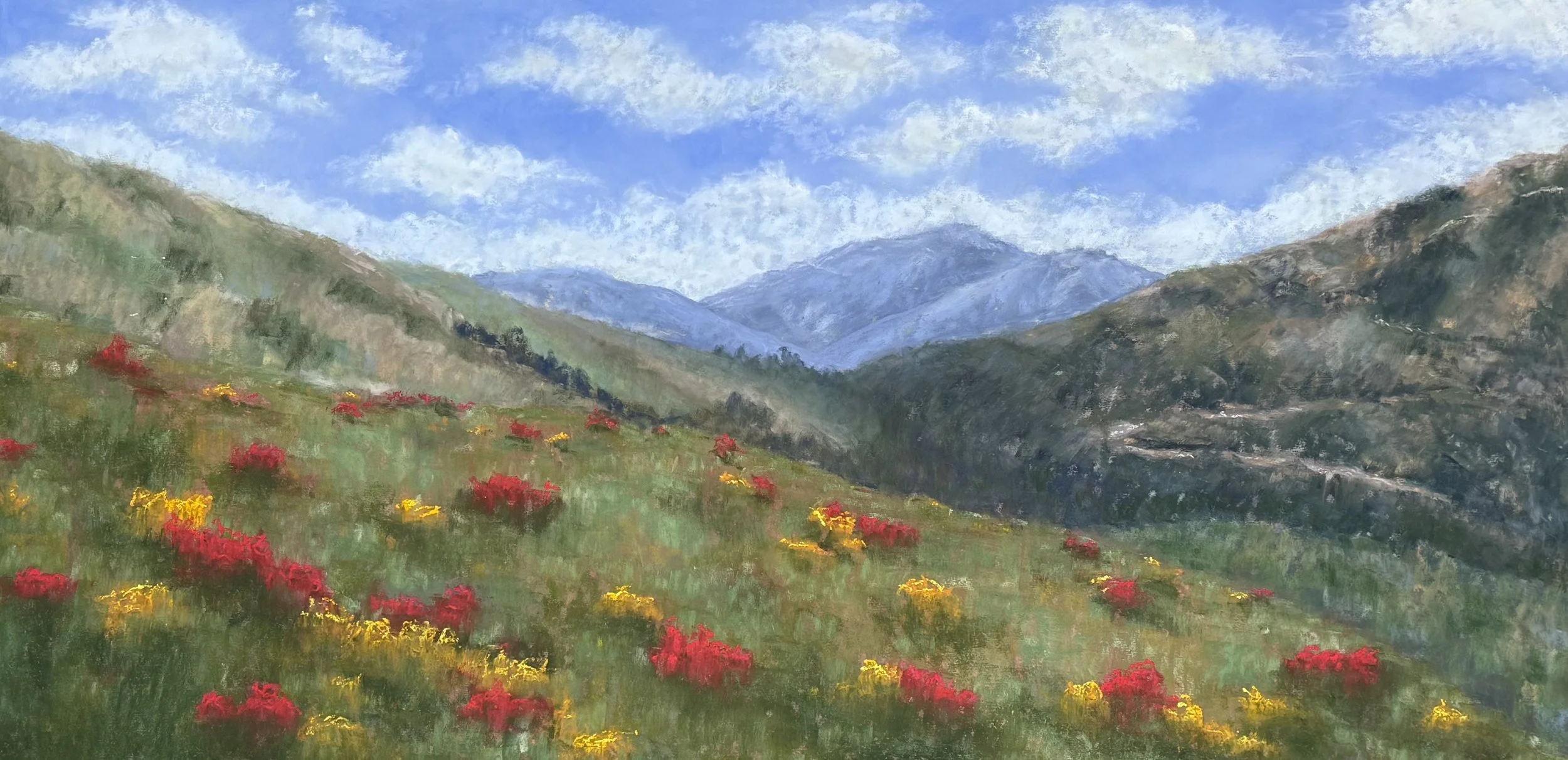 Loveland Pass No. 2, 36x18 | Original Pastel