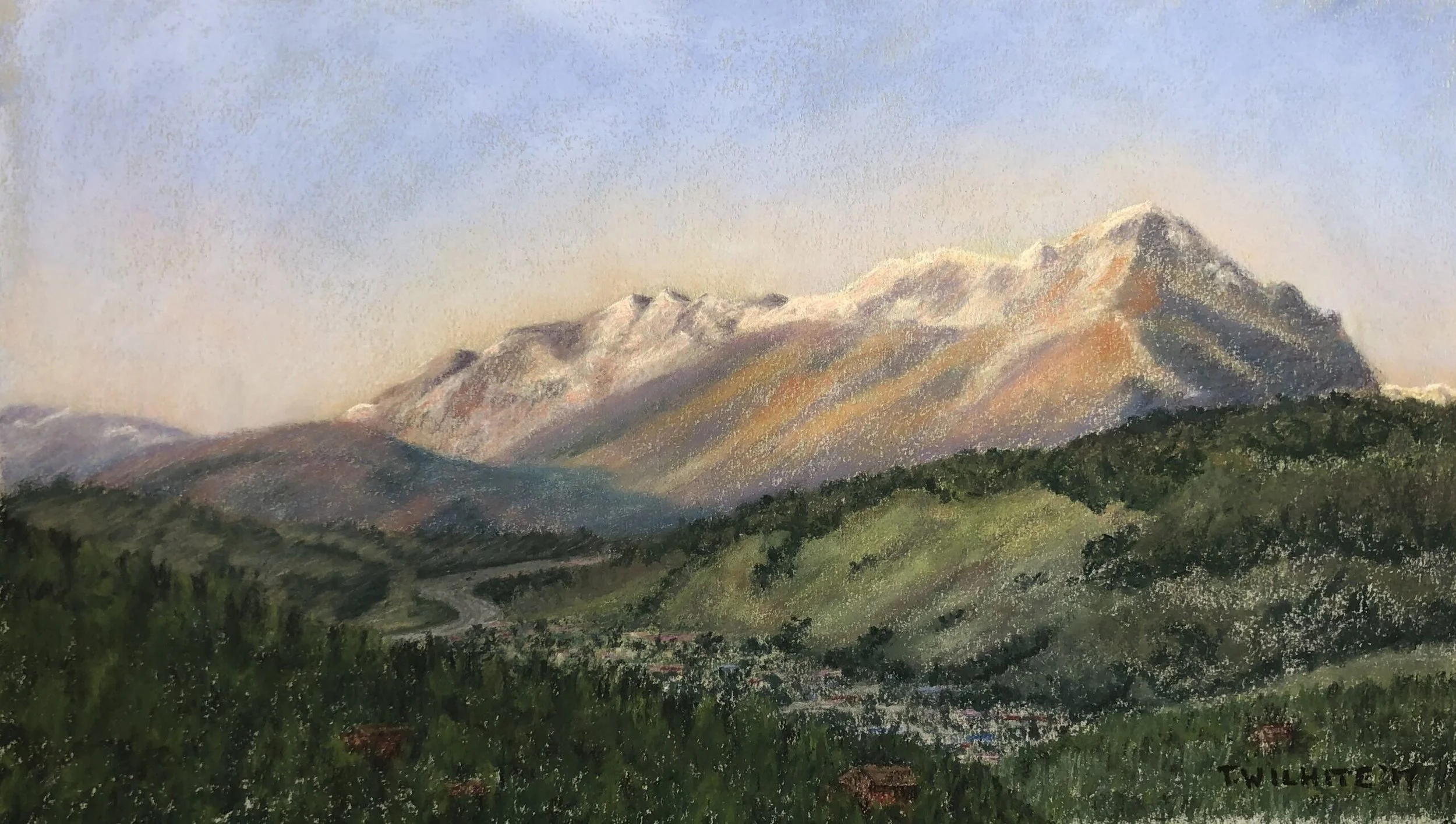As Morning Breaks, 23x16 | Original Pastel