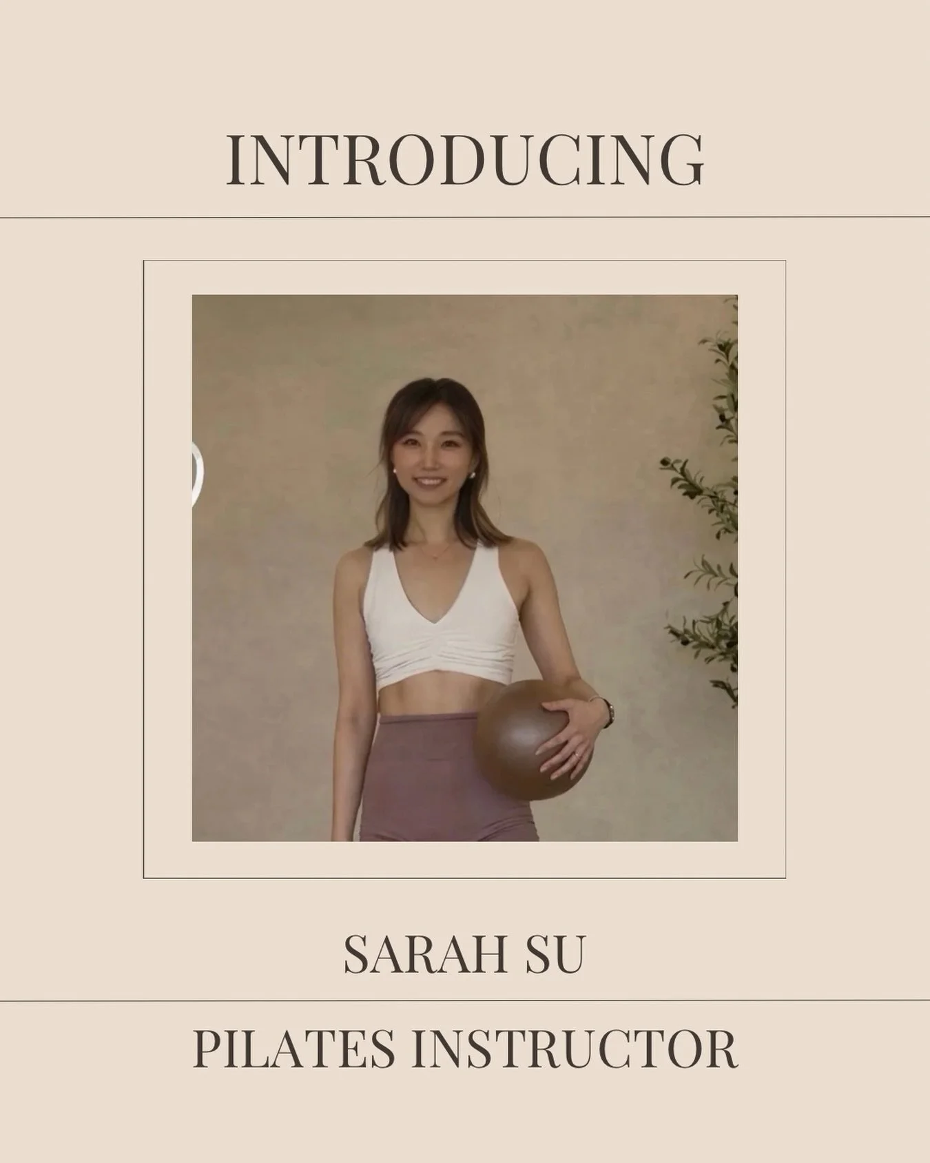 Introducing Sarah, one of our new pilates instructors✨

Sarah is a STOTT Pilates instructor with a comprehensive training in mat, reformer, cadillac, chair, and barrels. With a masters degree in life sciences, she focuses on alignment, core integrati