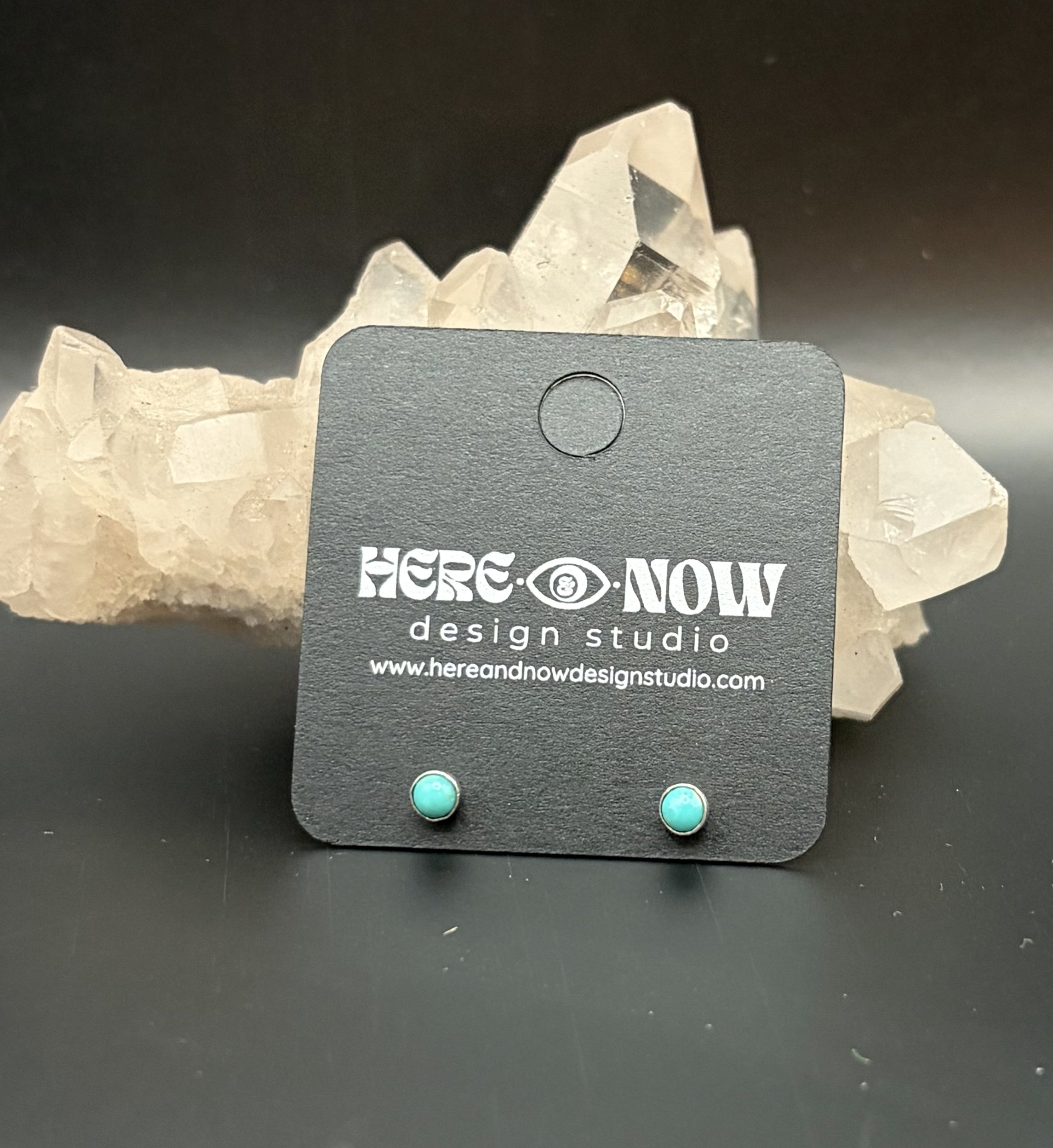 Turquoise Sterling Silver Studs