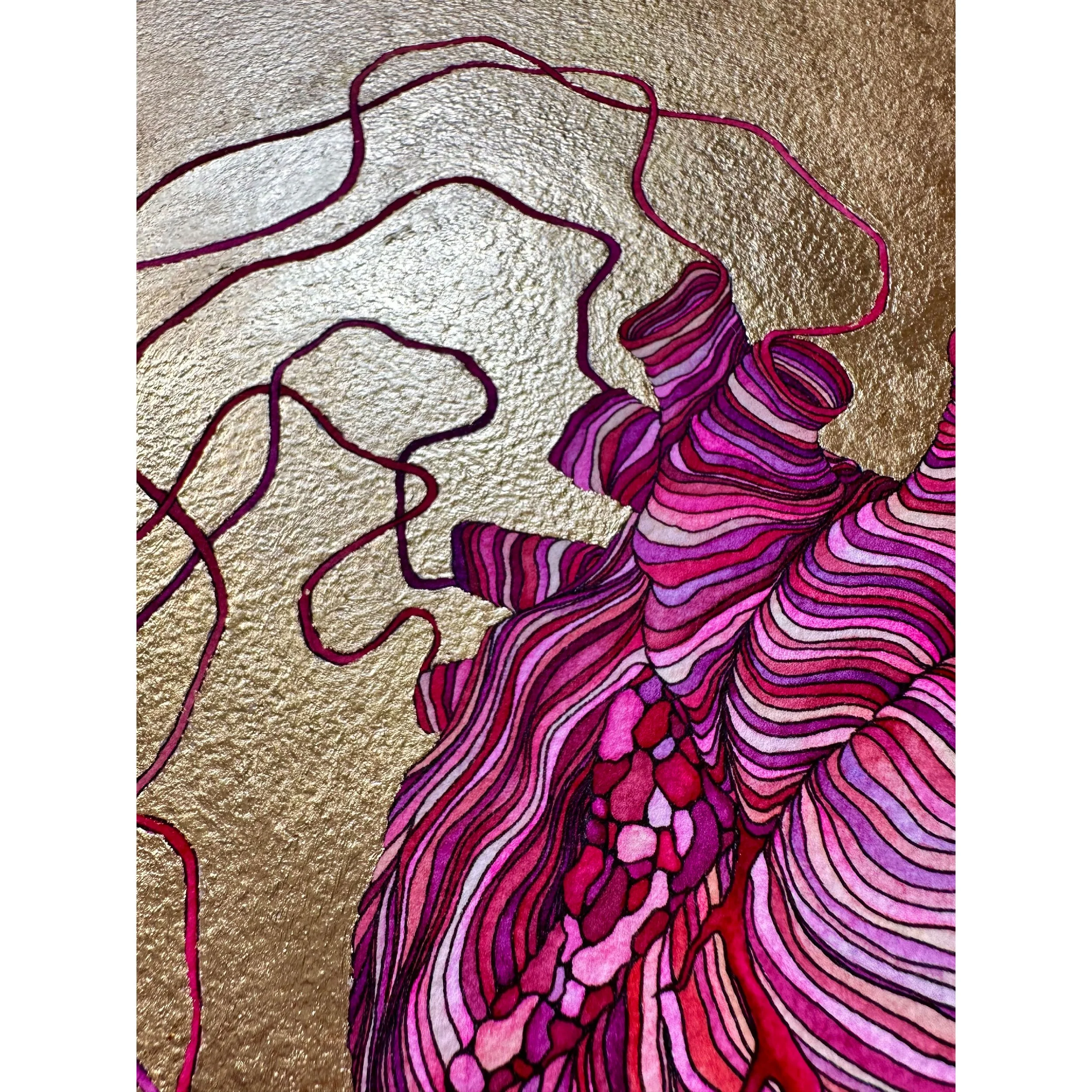 heart strings detail