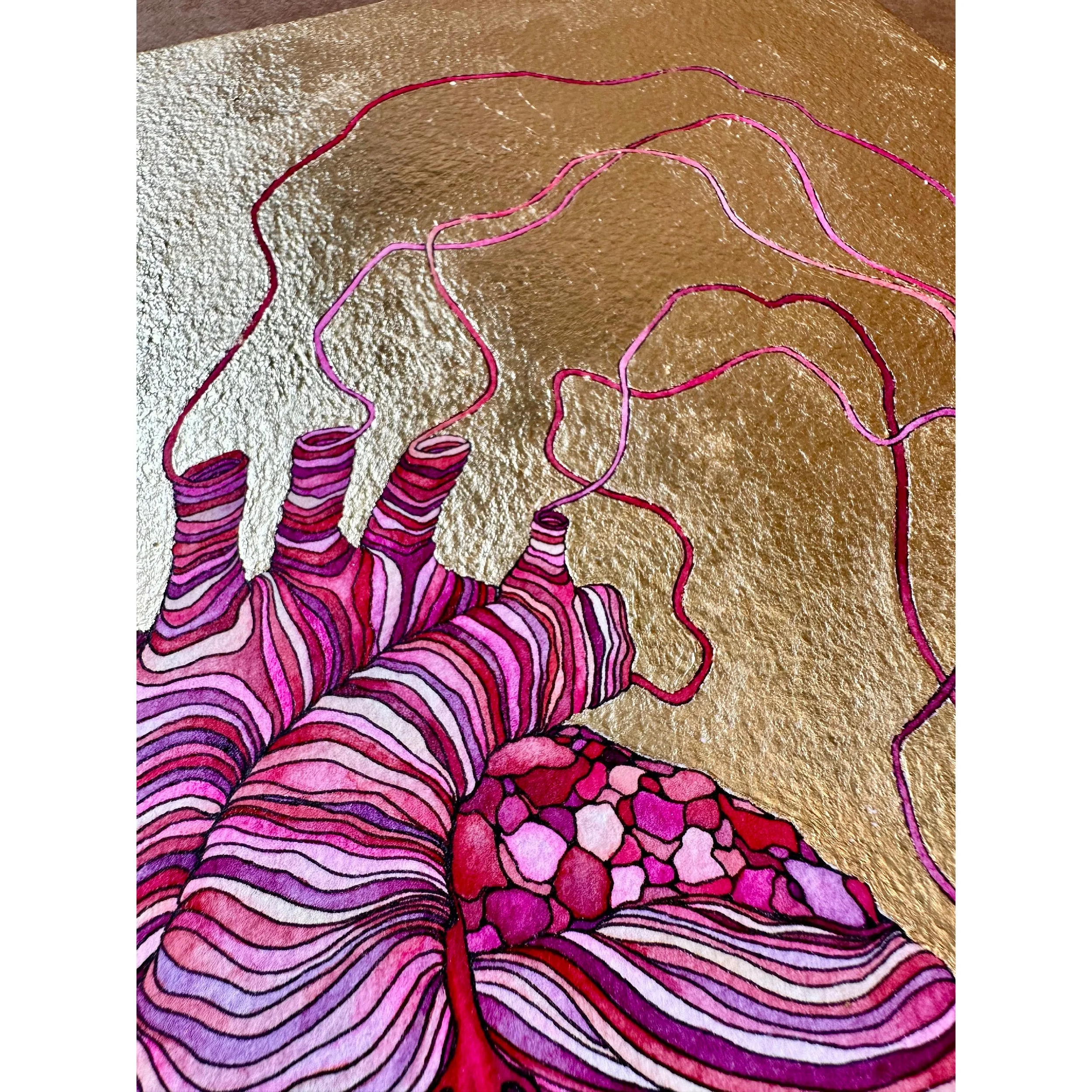 heart strings detail