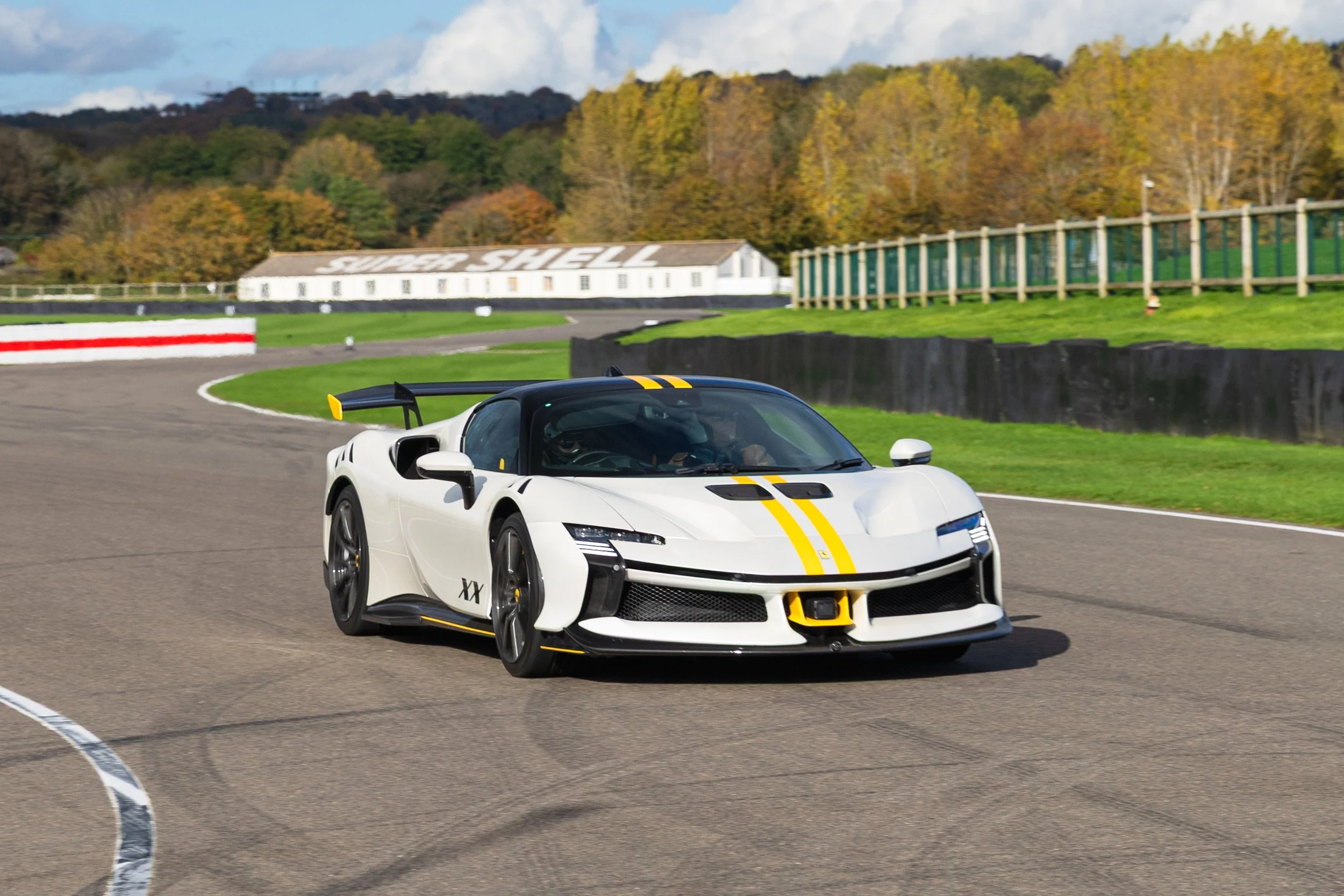 Ferrari SF90XX at Goodwood Motor Circuit