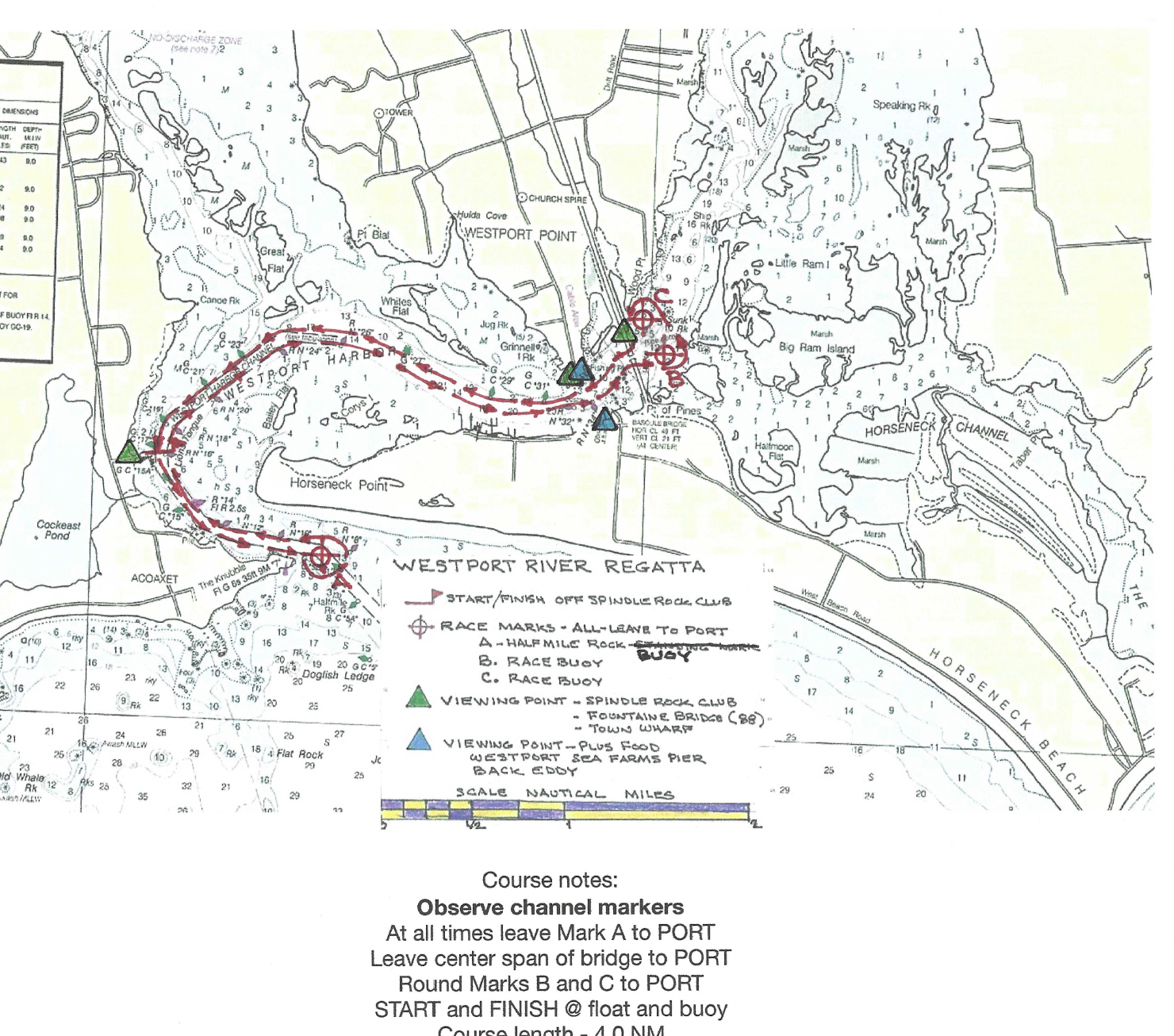 A maps of the 2026 course