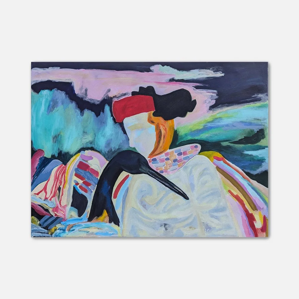 Girl with the Pelican