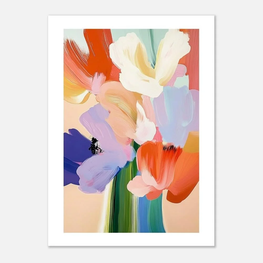Flowers art print 11 x 17'