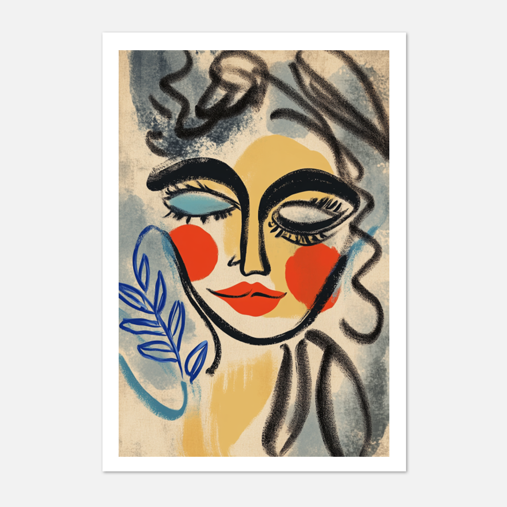 Girl's dream Art Print