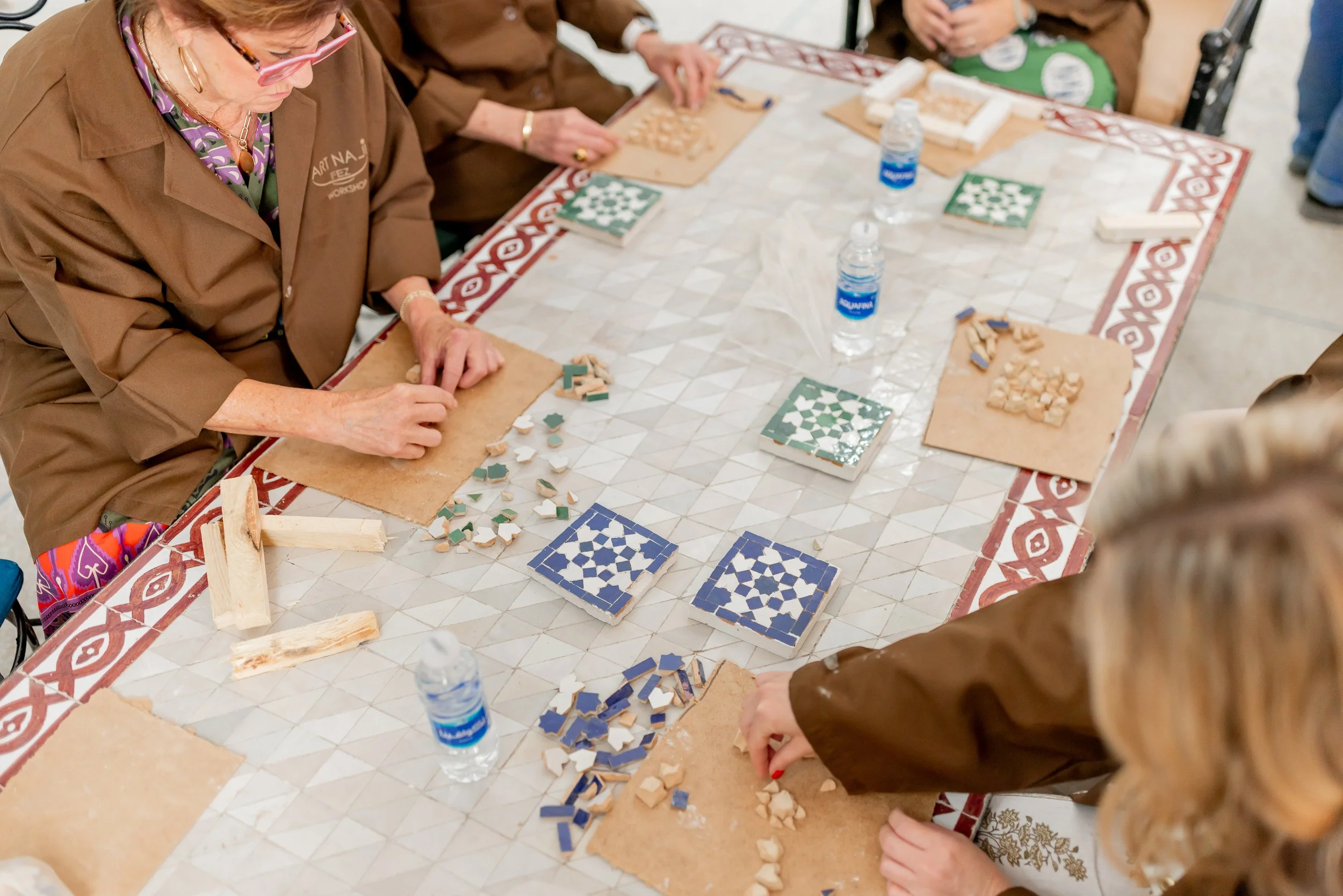 Morocco : Zellige Tile Workshop