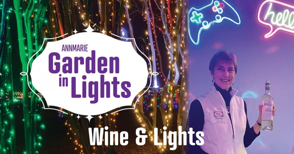 Wine &amp; Lights @ Annmarie Garden