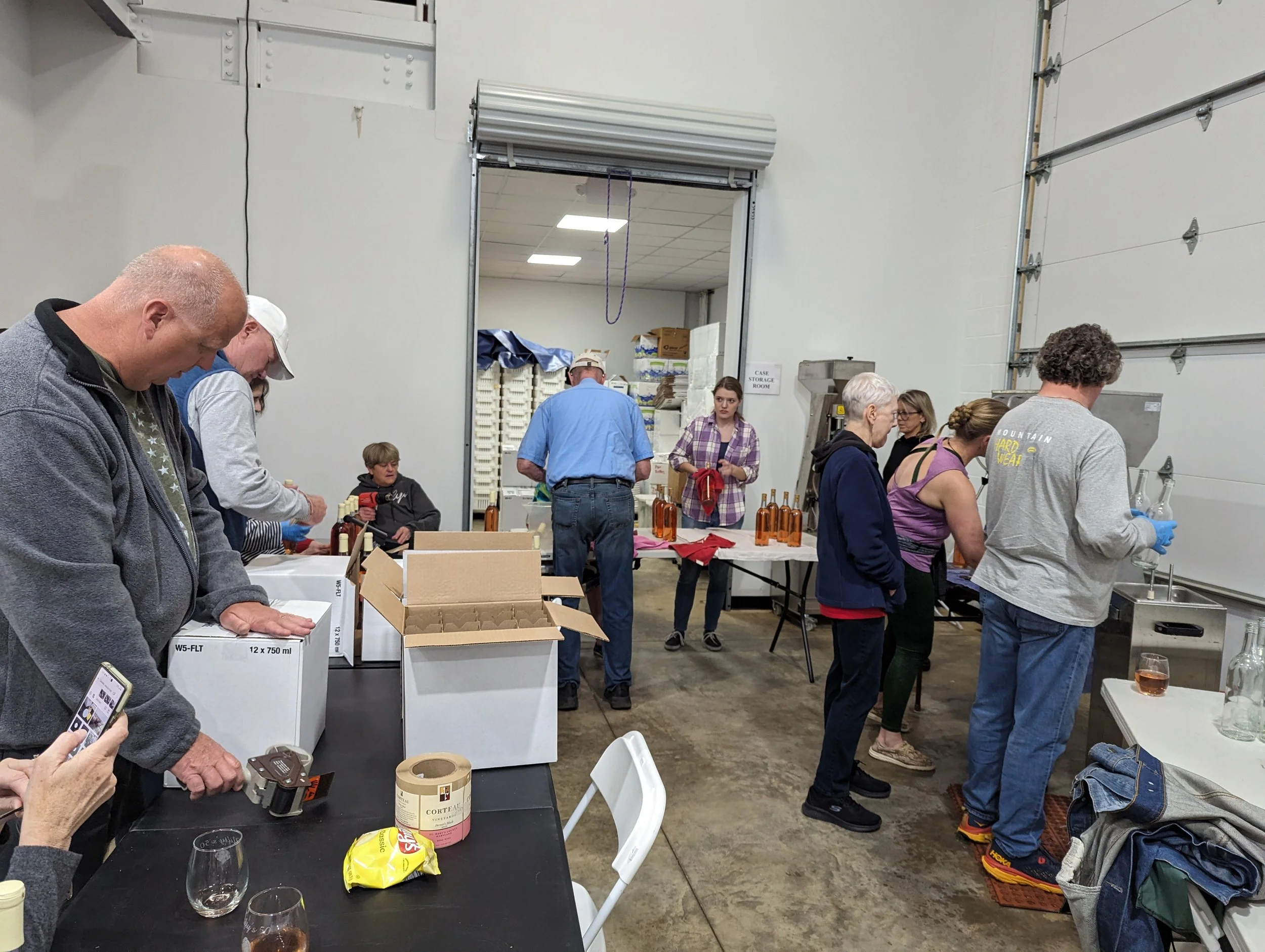 Reboxing the bottles
