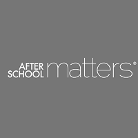 Logo with white text on black background that reads 'AFTER SCHOOL matters'