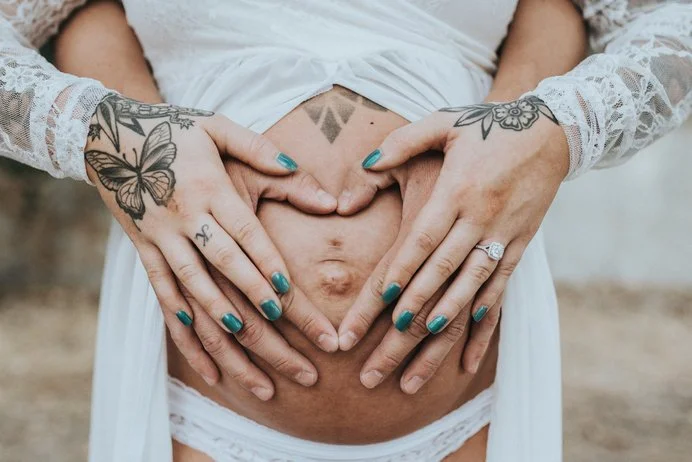 Beautiful Belly Session at the Ranch