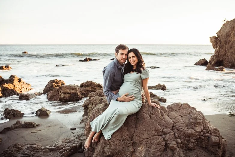 Maternity Session in Malibu