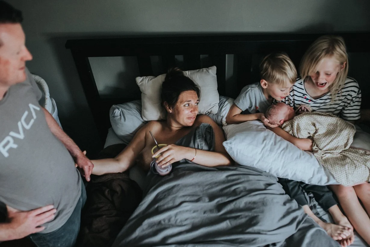 Powerful Homebirth in Hermosa Beach