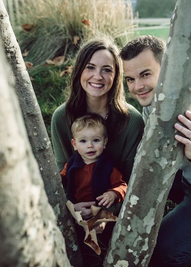 Family Session in the Woods