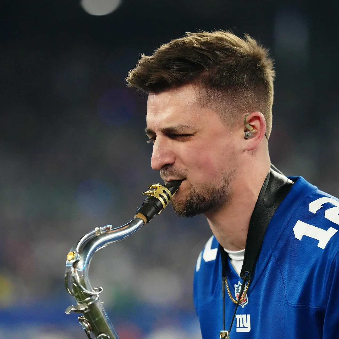 Had the honor of playing sax on Thursday Night Football for the @nygiants vs @philadelphiaeagles - such an incredible opportunity and wonderful experience. A huge thank you to the entire Giants organization for having me!

.
.
.
.
.
.
.
#mattbermanmu