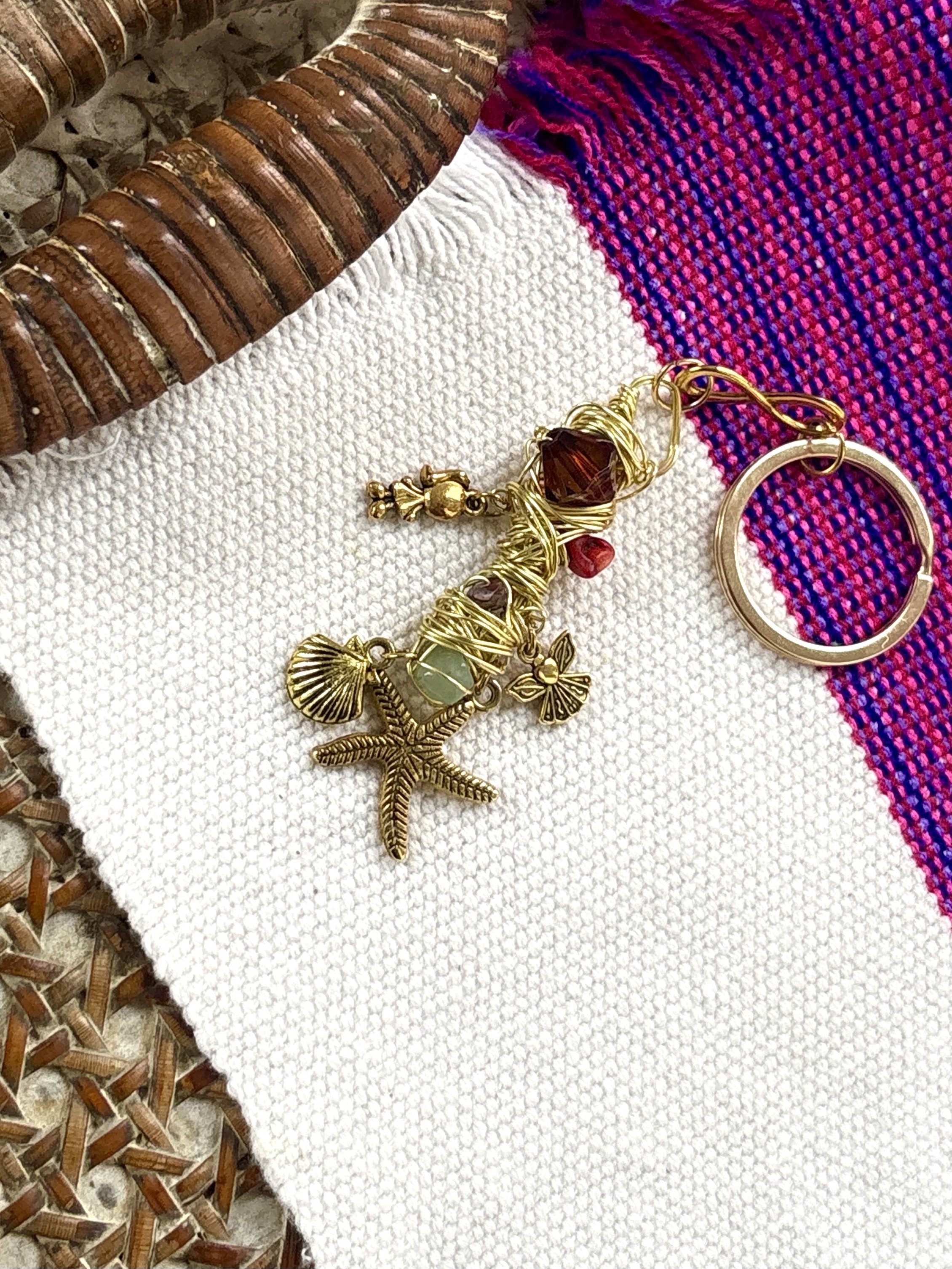 Drifted Treasure Charm Keychain