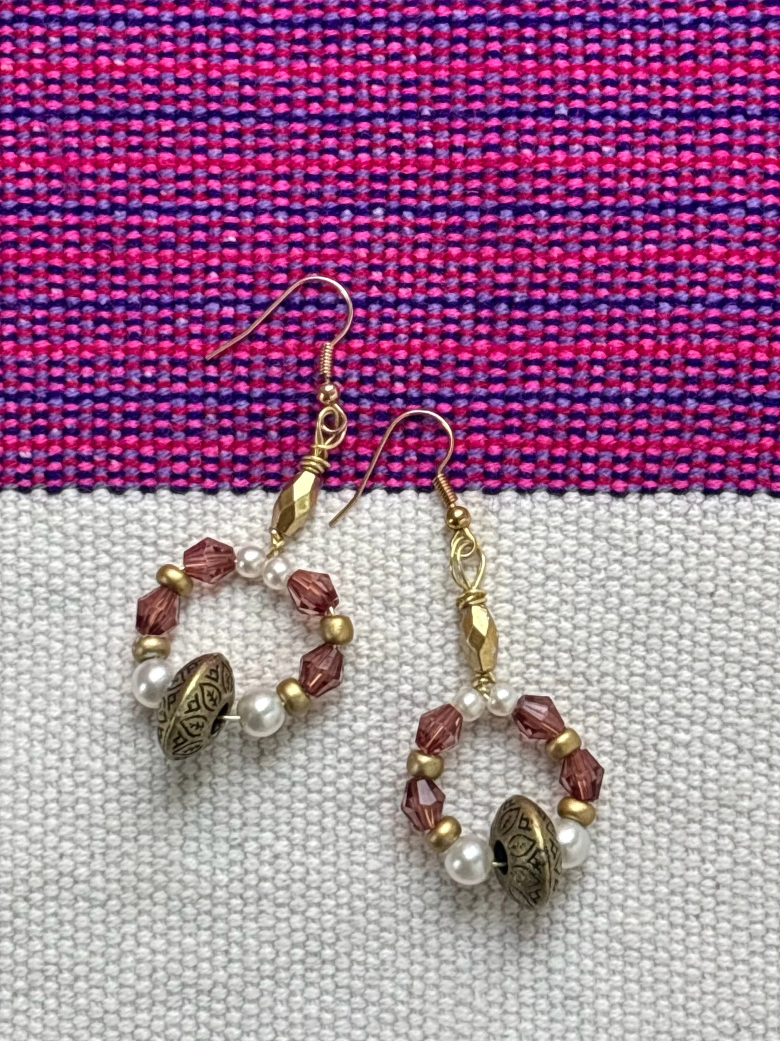 Desert Dawn Loop Earrings