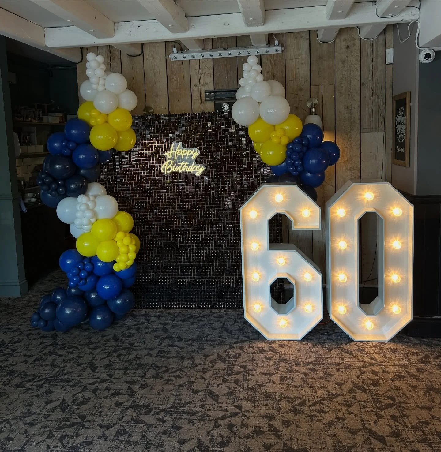 Leeds United balloons for a lovely 60th on match day too!! #leedsunited #leedsubitedballoons #lufcballoons #balloonideas