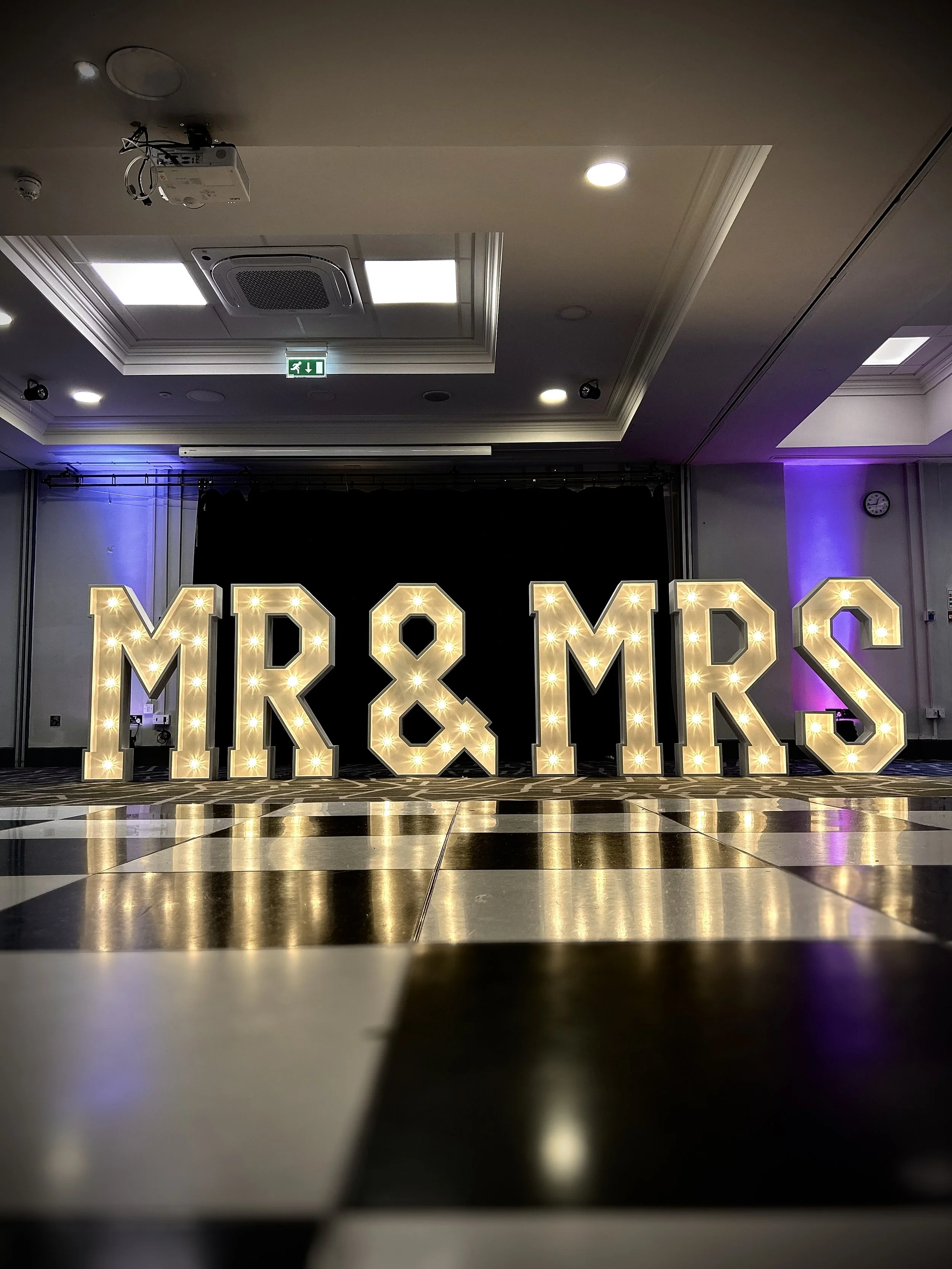 4ft LED Wedding Letters