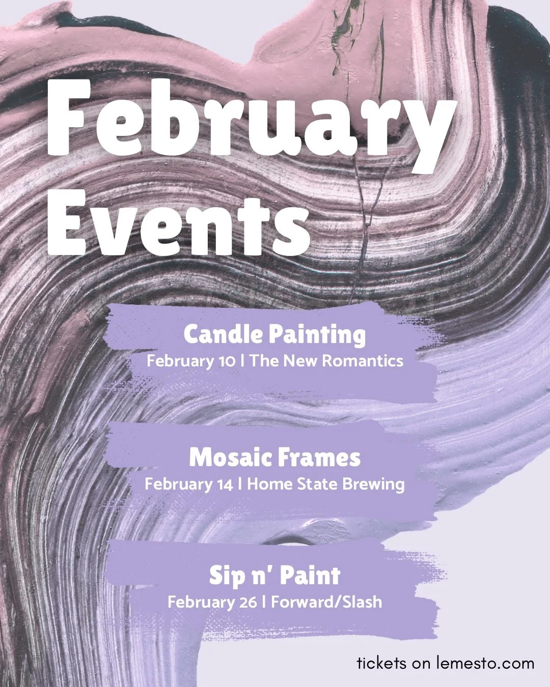 Alright y&rsquo;all, who&rsquo;s coming to craft with us in February?? All February workshops are now live on the website - seats are limited, grab your tickets now! 

#orlando #orlandofl #stufftodoinorlando #orlandoevents #centralfl