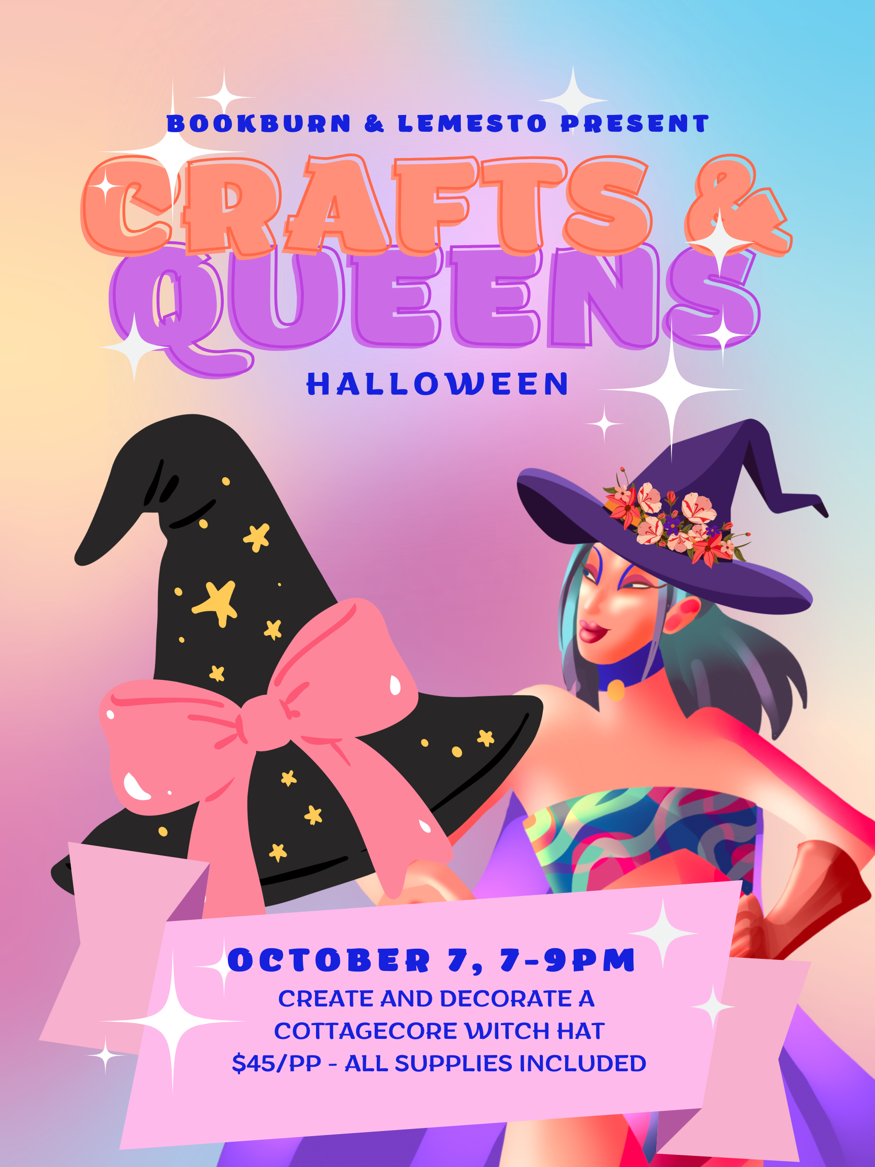 Crafts & Queens: Halloween Edition