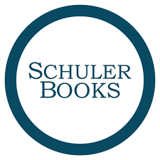 Schuler Books logo with the text inside a circular border