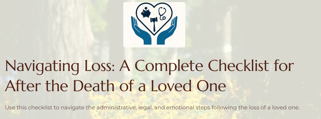 After Death Planning Guide