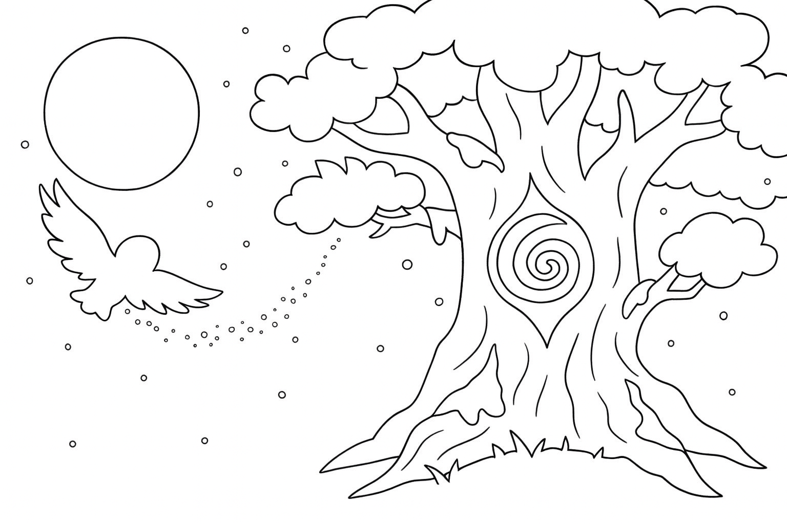 Willow's Moonlit Glide