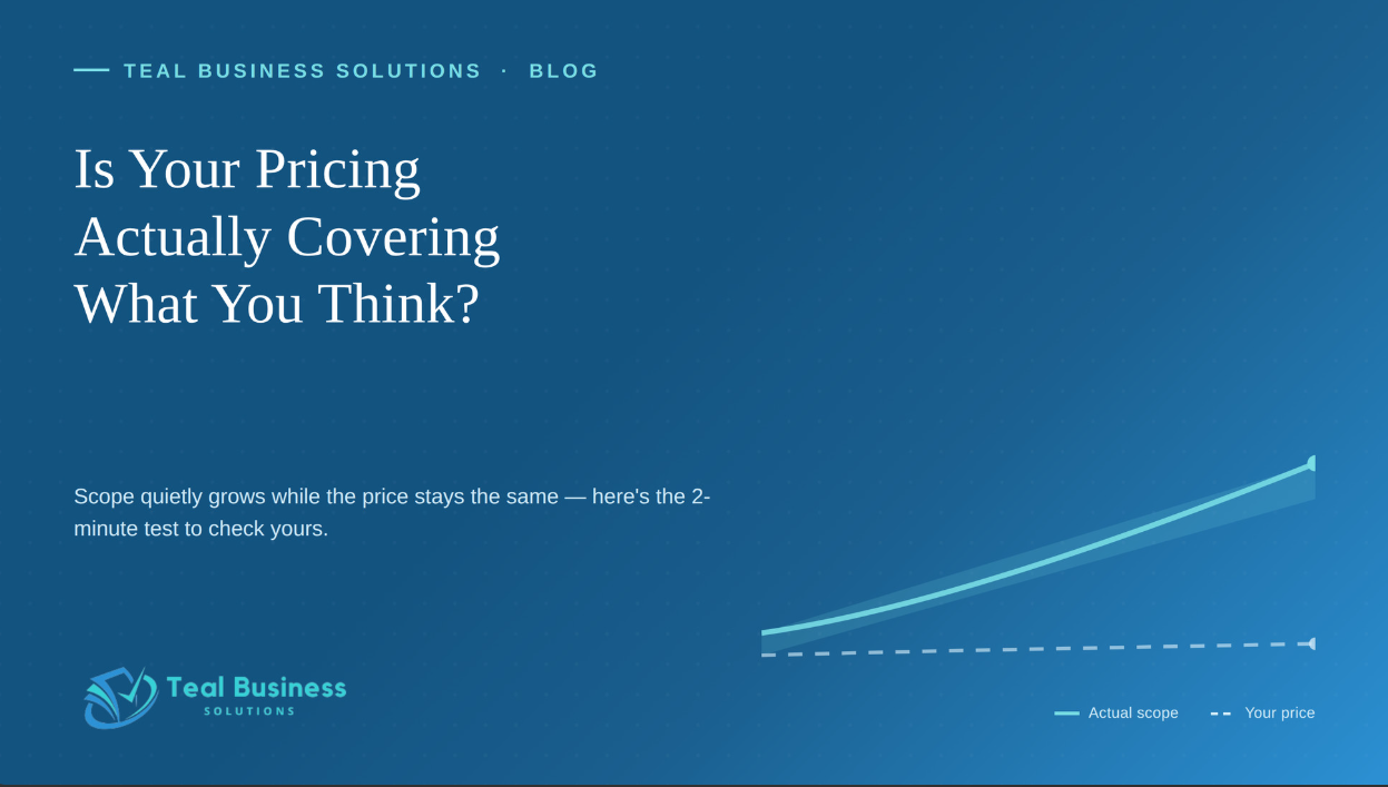 Is Your Pricing Actually Covering What You Think It Is?