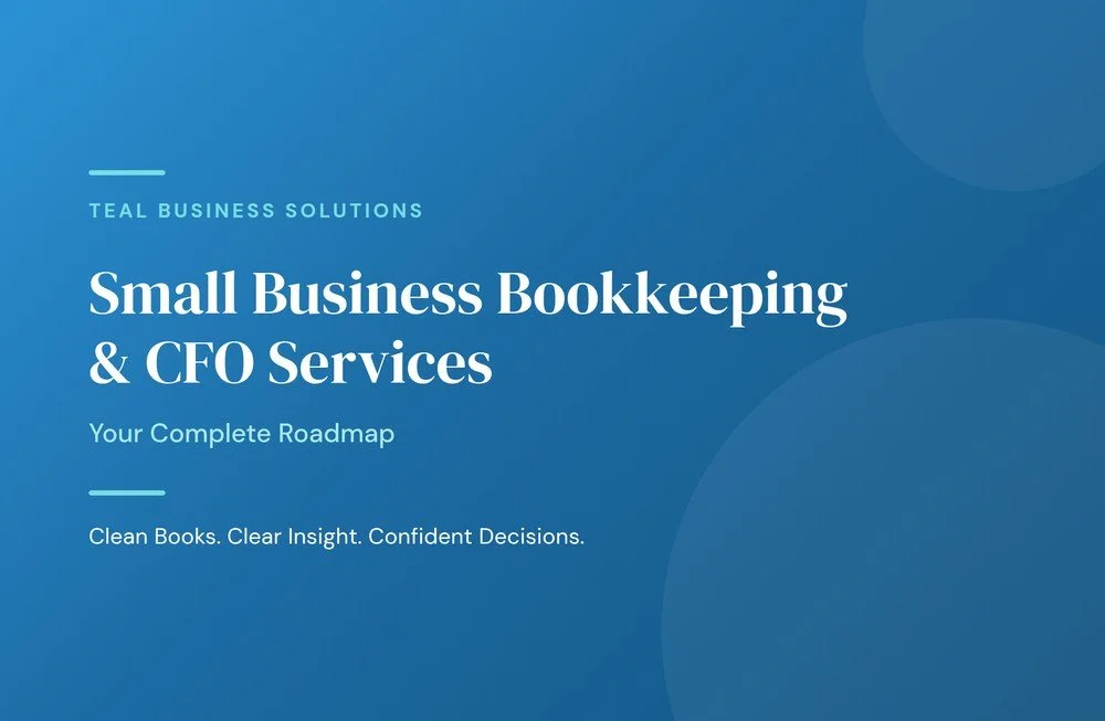 Small Business Bookkeeping &amp; CFO Services: Your Complete Roadmap