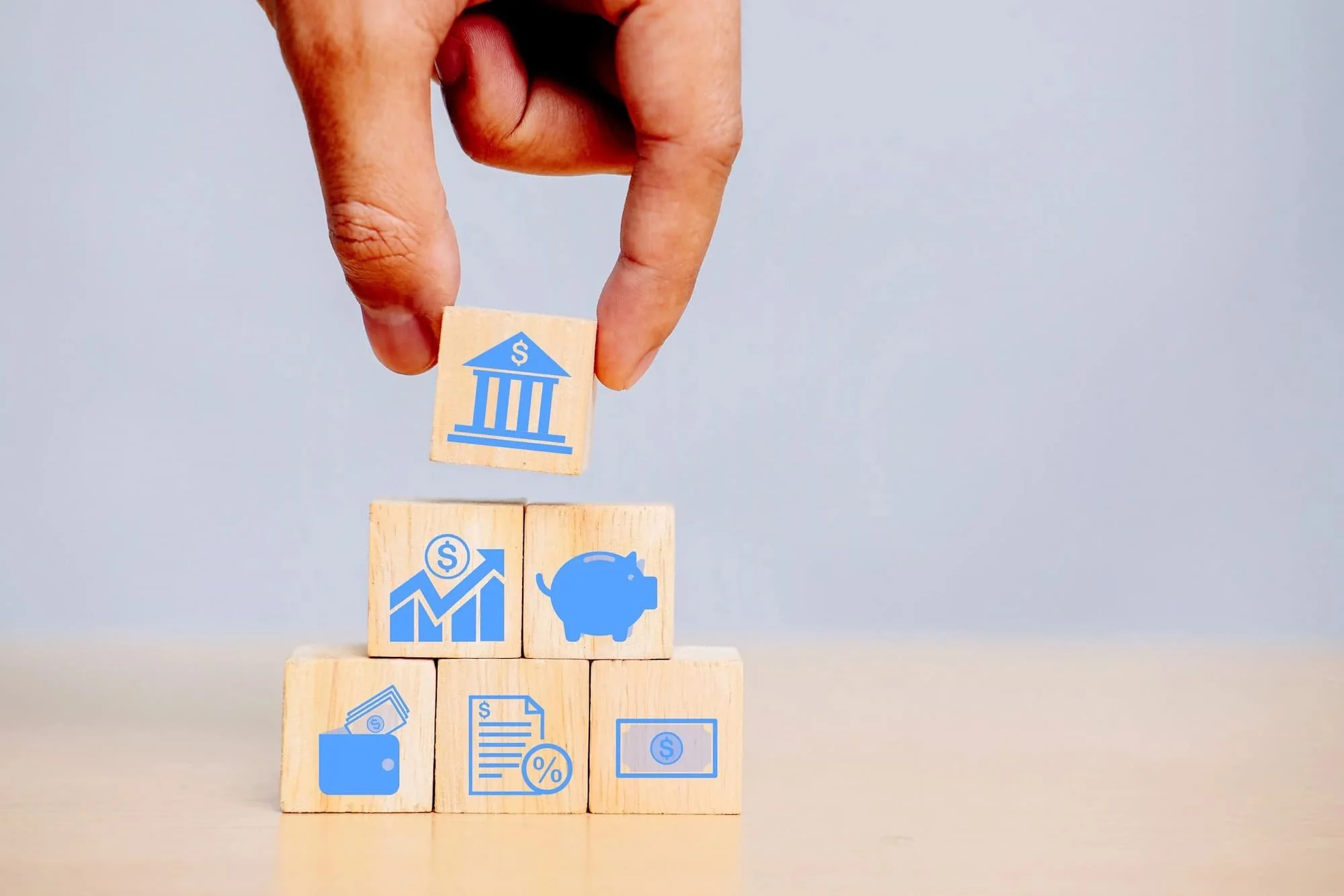 blocks for small business bookkeeping and CFO advisory