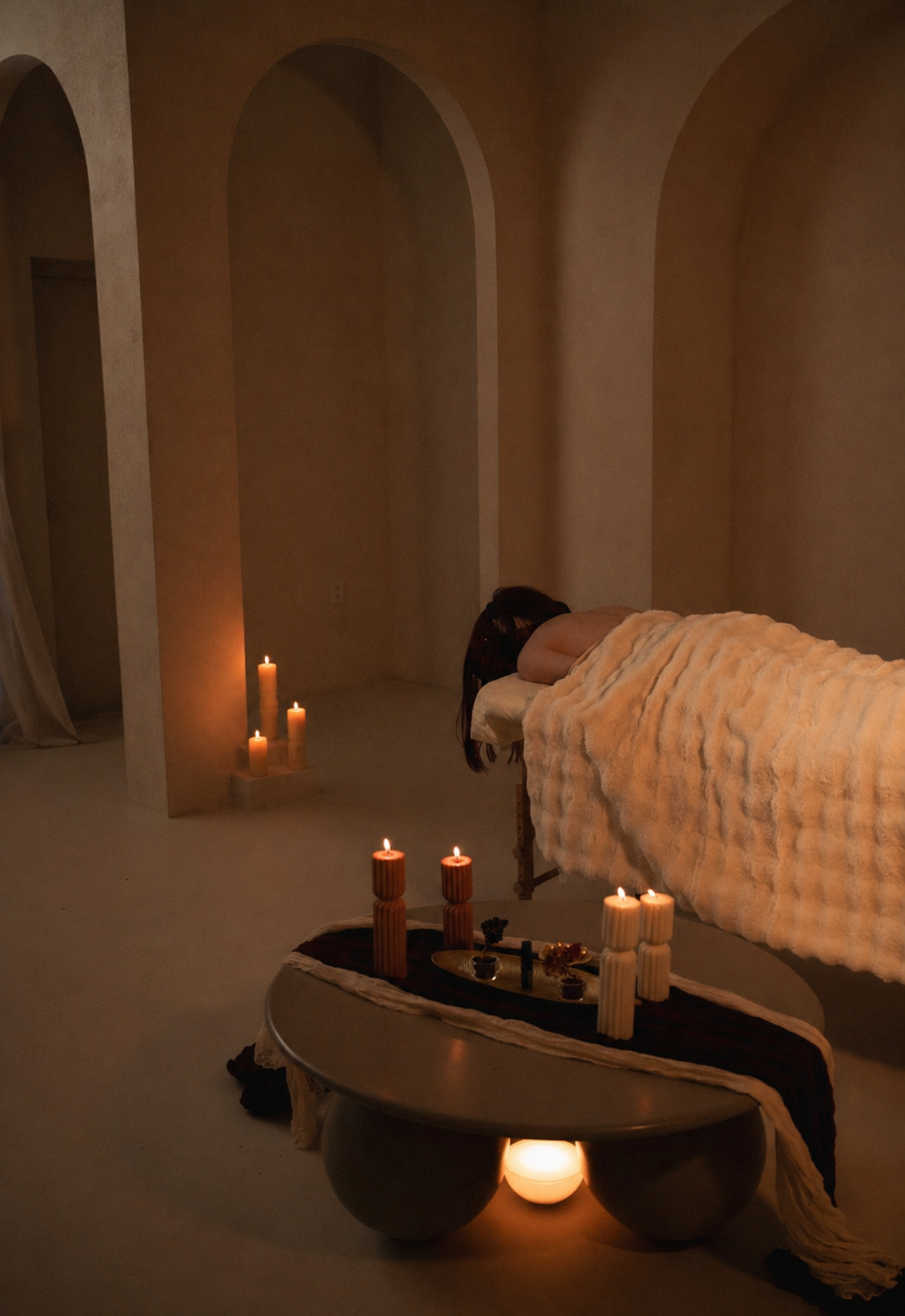 Vellora ritual space — ceremony-grade in-home wellness Toronto