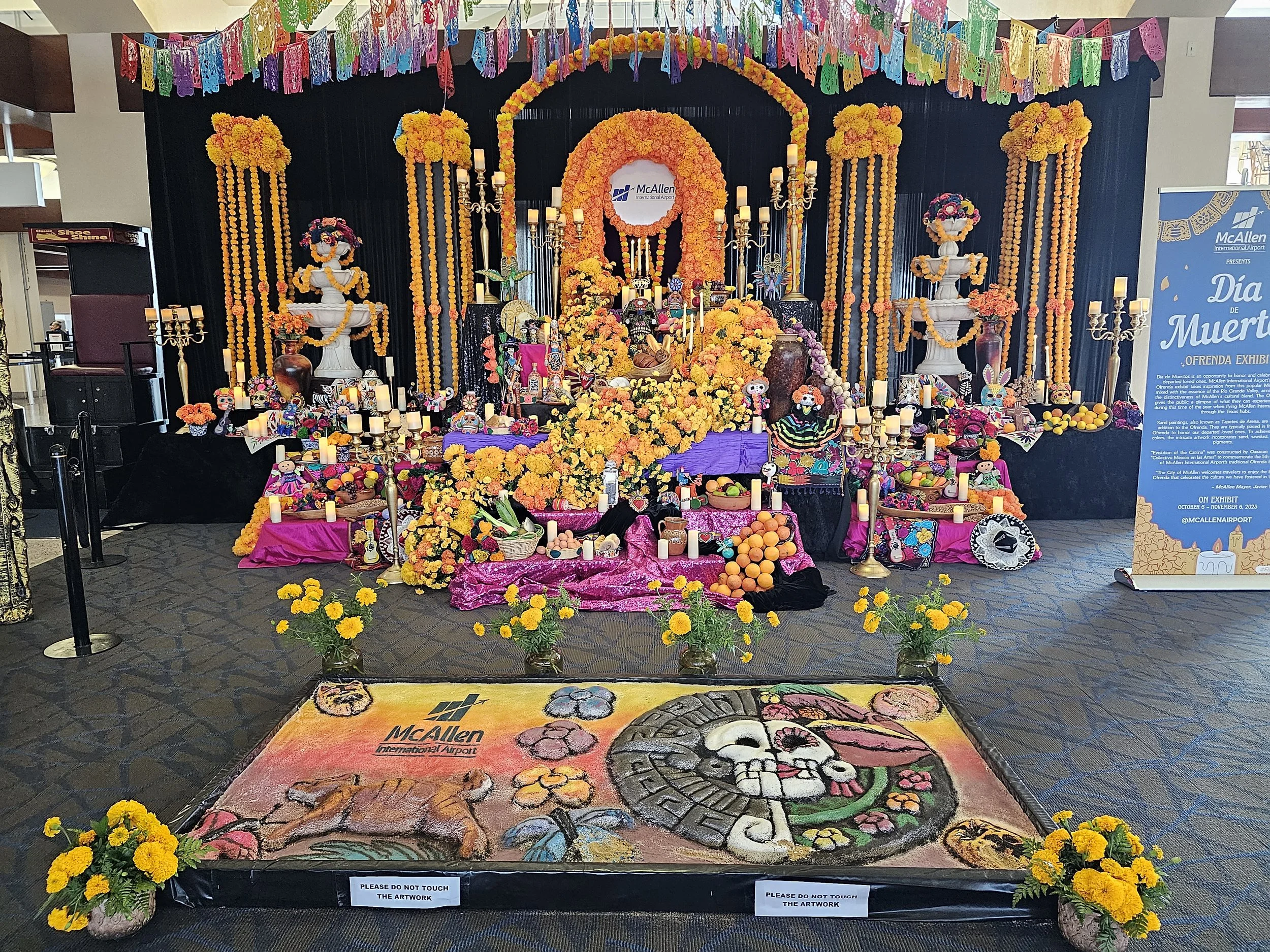 Día de Muertos / Floral Installation — ELEVENTS portfolio scene