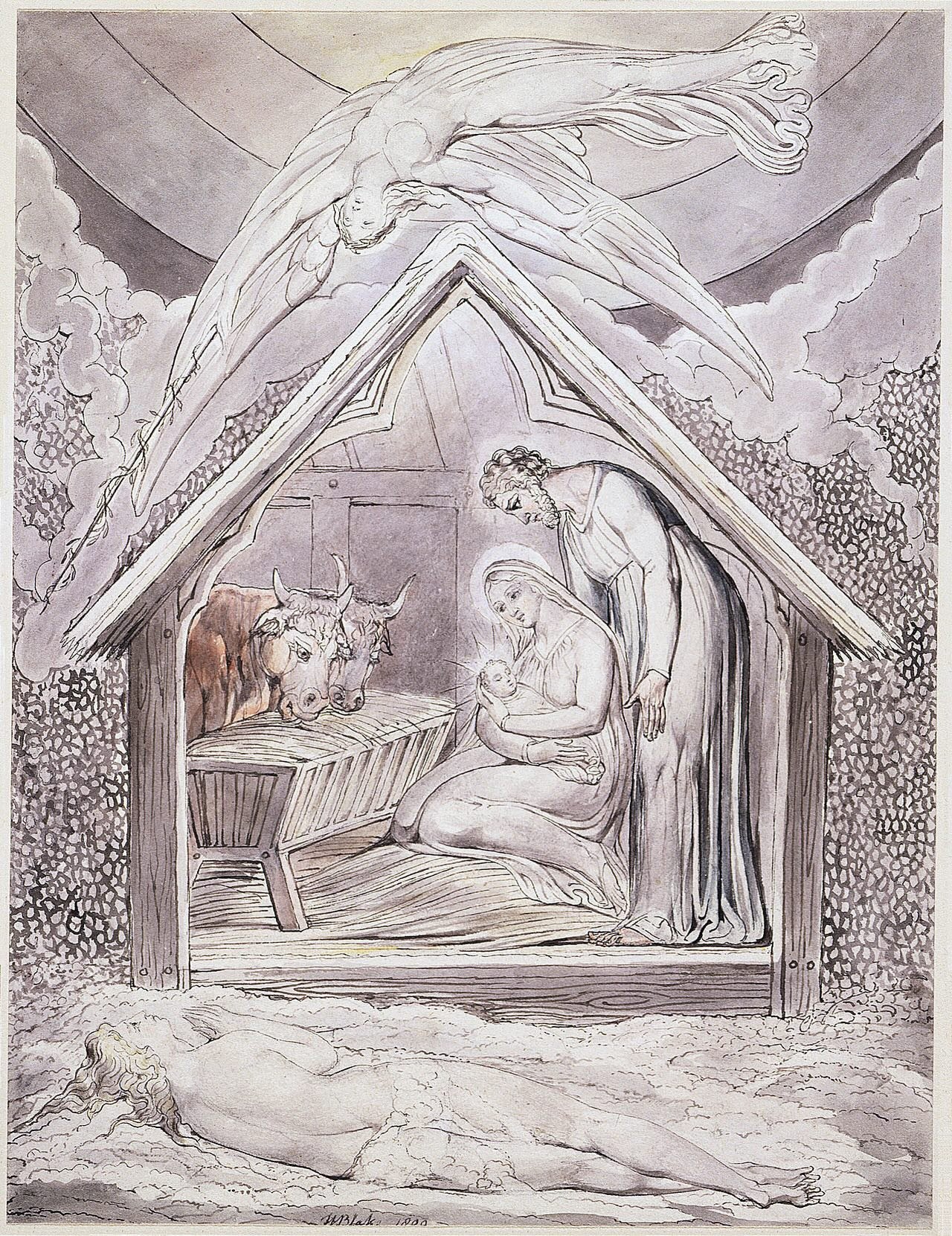 On the Morning of Christs Nativity, William Blake, 1803 - 1815