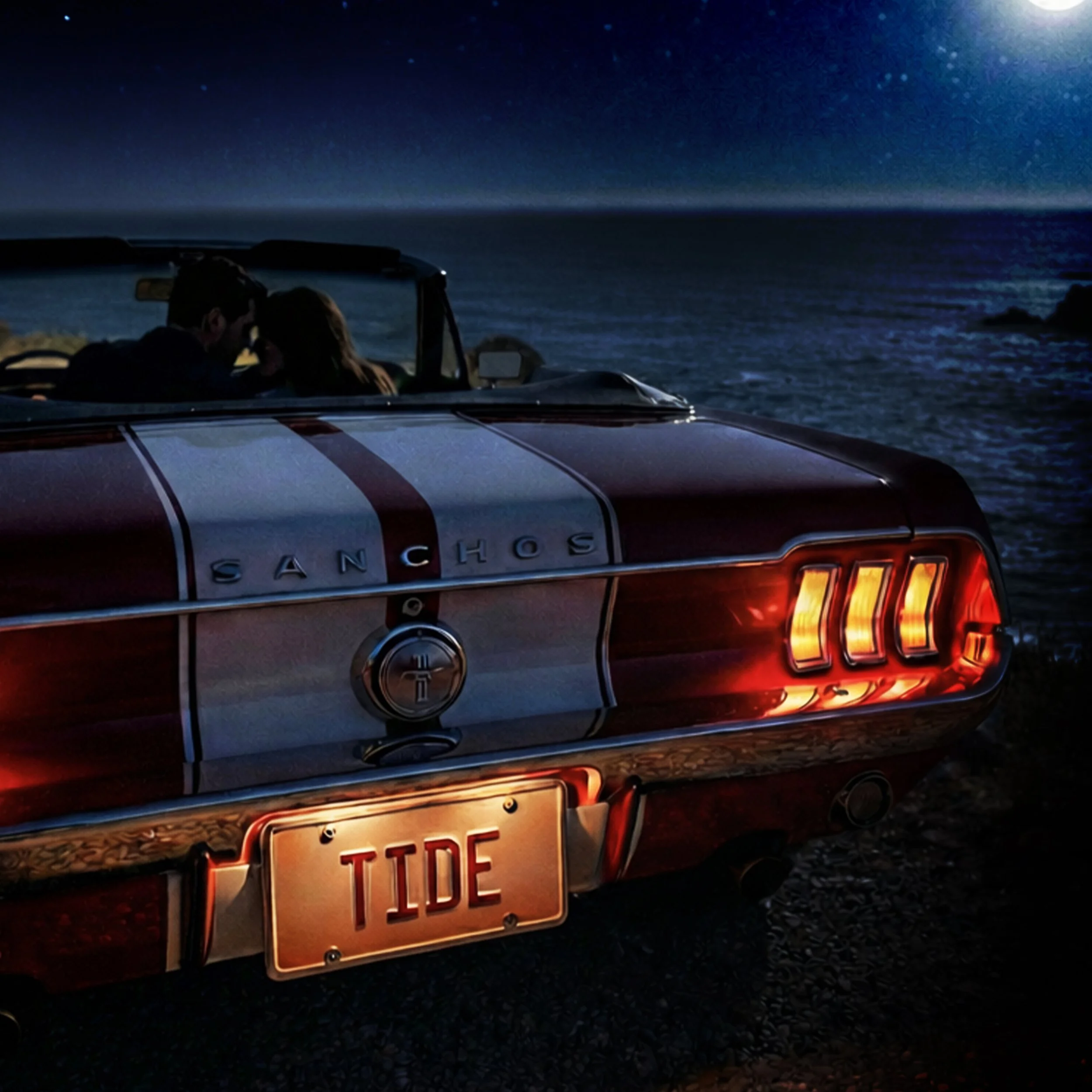 TIDE reggae single cover art by Sanchos Reggae Band