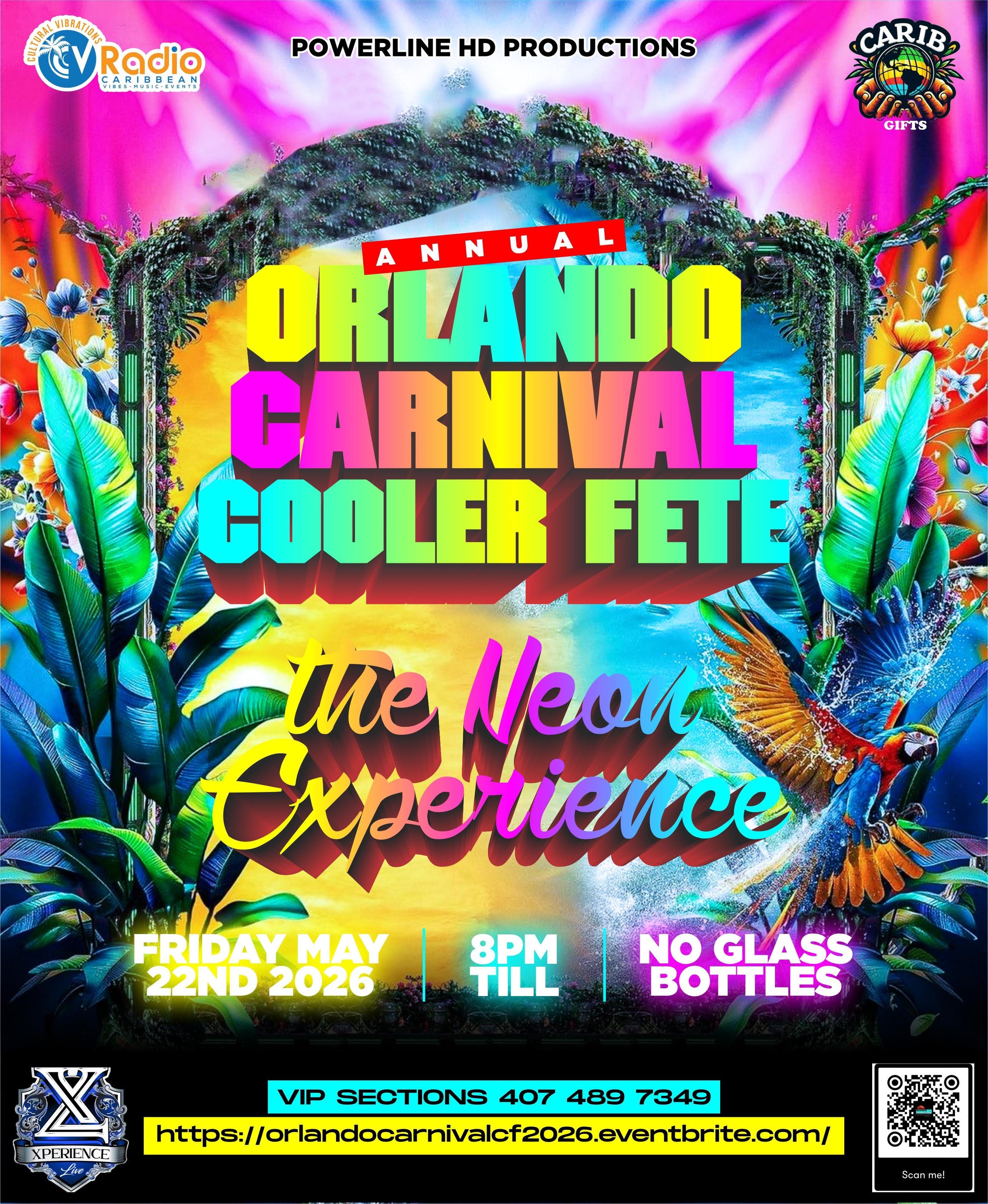 Orlando Carnival Cooler Fete