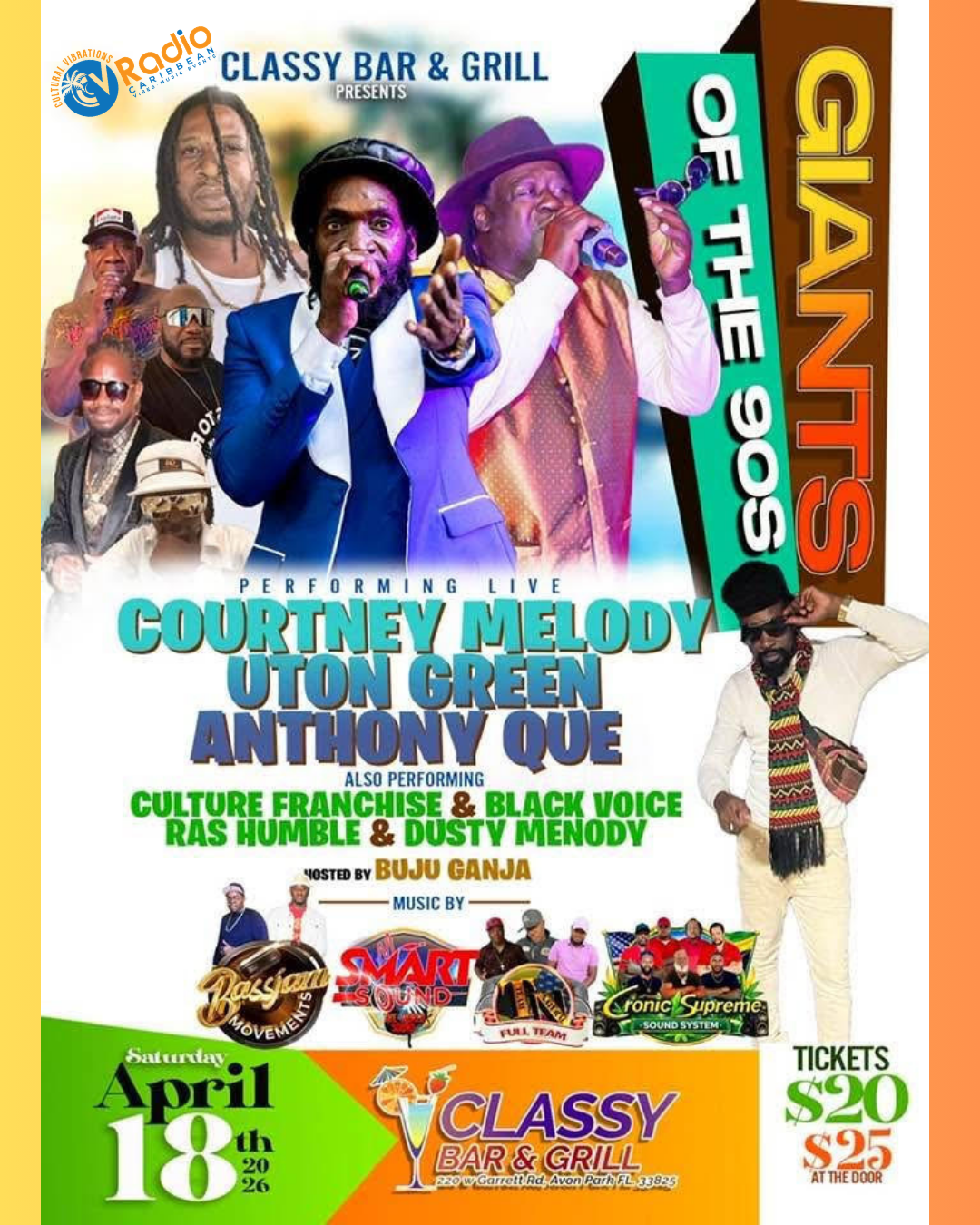 Ginats of The Nineties - April 18, 2026