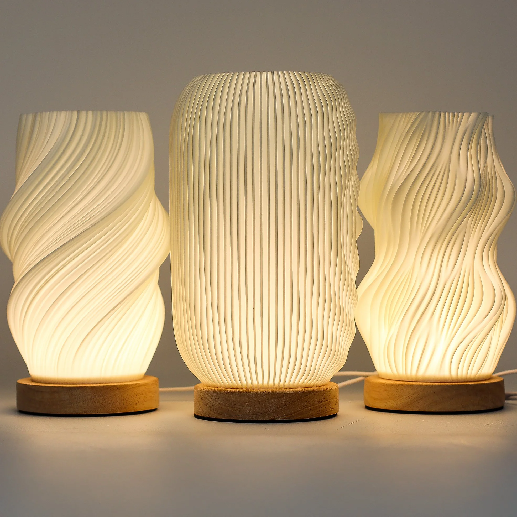Cloud Twisted New Wave Lamp