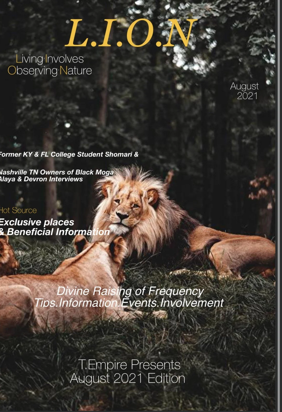 The LION Magazine 2021 - Digital Access Only