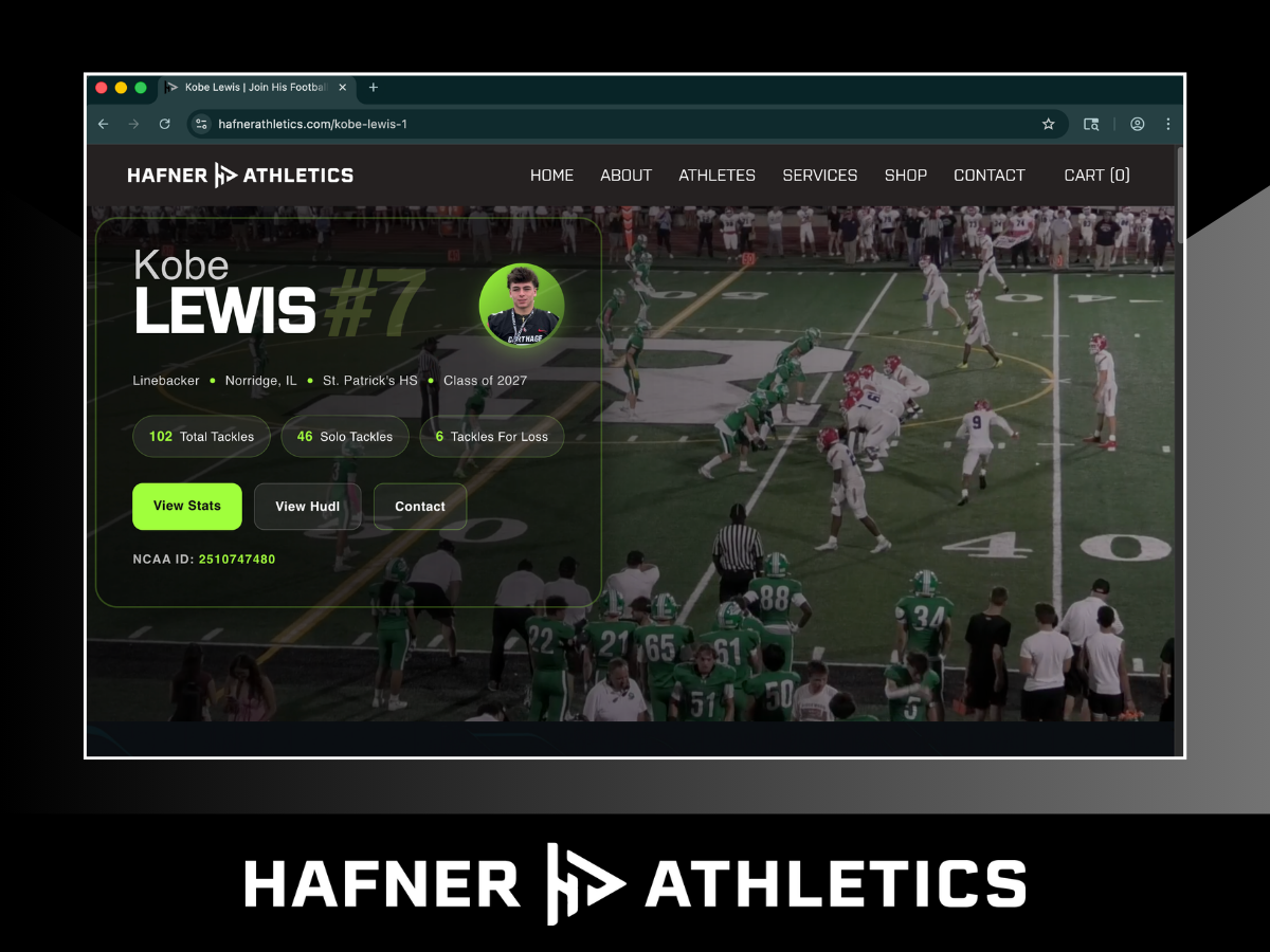 Athlete Website Starter