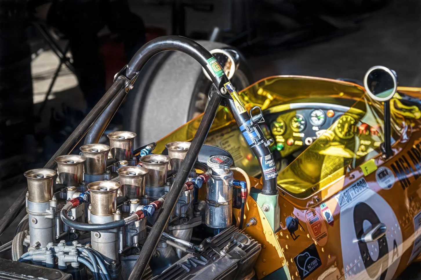 Formula 5000 McLaren M10B Engine