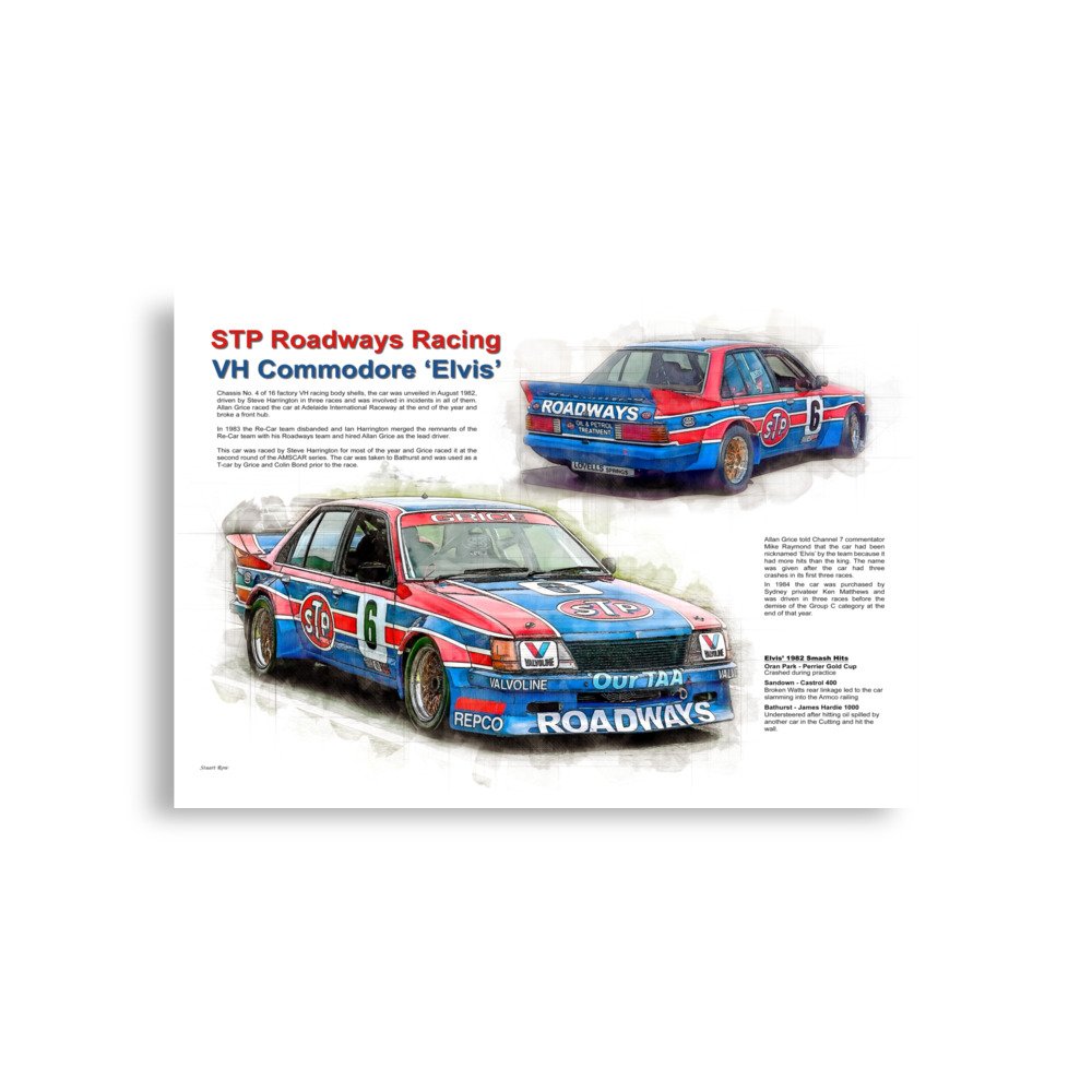 STP Commodore Composite Poster — Transchroma Photography